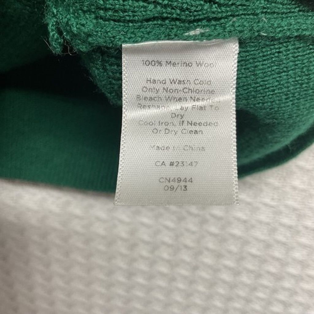 Talbots Talbots Green Wool 3/4 Sleeve ScoopNeck Sweater Women Large Size L / US 10 / IT 46 - 3 Thumbnail