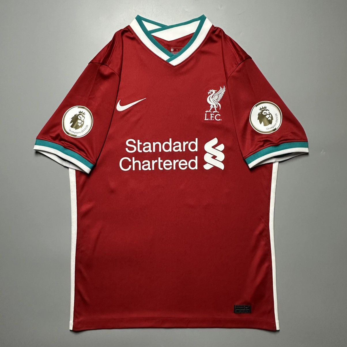 Vintage LIVERPOOL NIKE 2020/2021 FOOTBALL HOME JERSEY #20 DIOGO JOTA Size US M / EU 48-50 / 2 - 2 Thumbnail