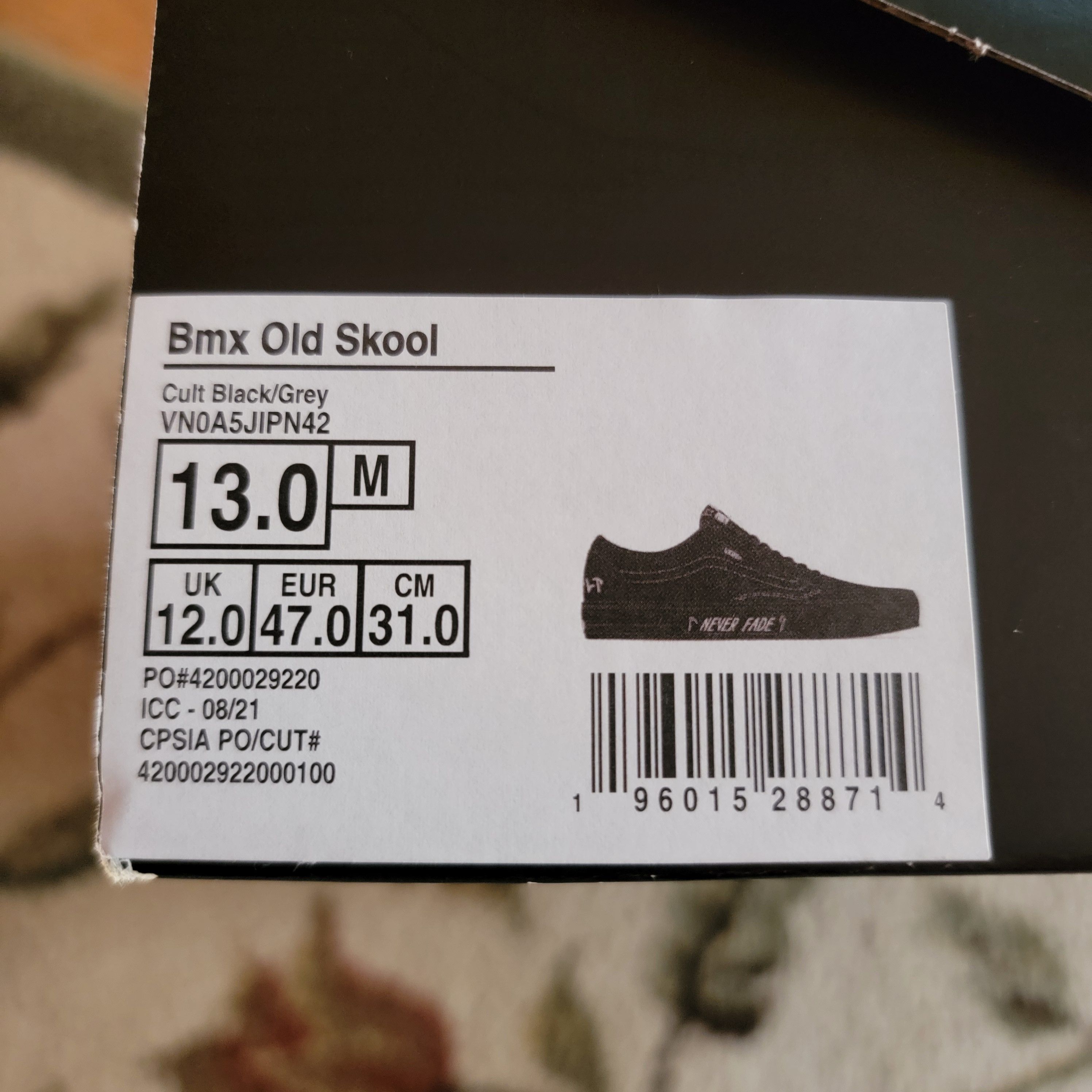 Vans Cult x Vans BMX Old School Size US 13 / EU 46 - 9 Thumbnail