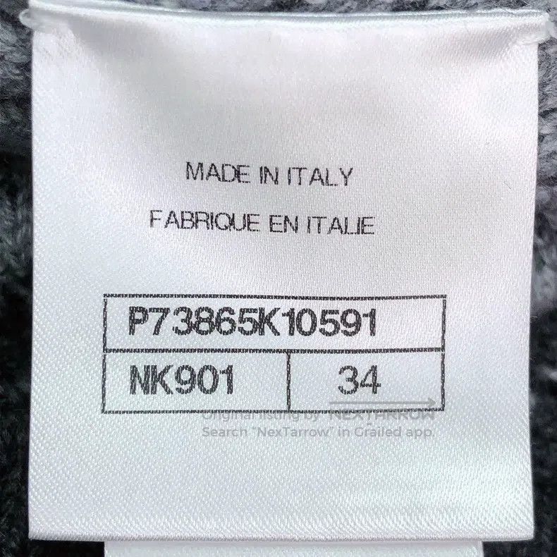 Chanel Chanel 22K black and gray gradient cashmere knitted cardig Size XXS / US 00 / IT 34 - 6 Thumbnail