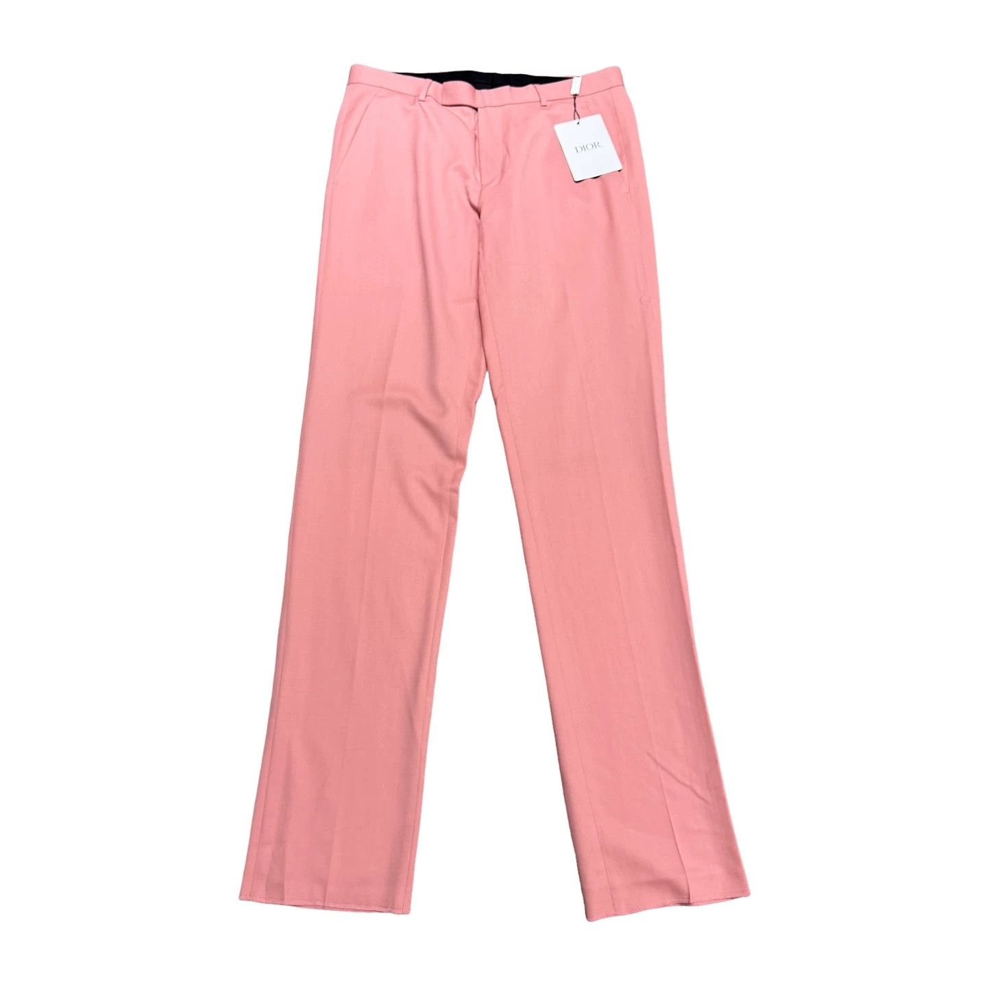 Dior Dior Pink Virgin Wool Casual Pants 48 Size US 32 / EU 48 - 1 Thumbnail