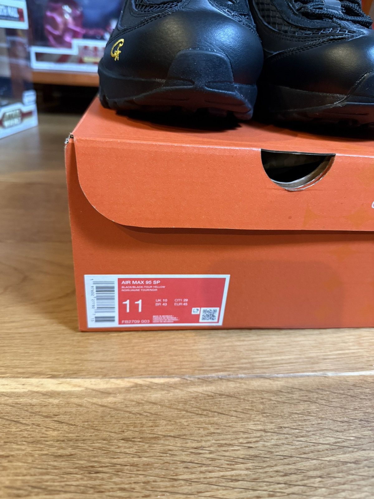 Corteiz × Nike Corteiz Nike Air Max 95 “Honey Blacks” Size US 11 / EU 44 - 5 Thumbnail