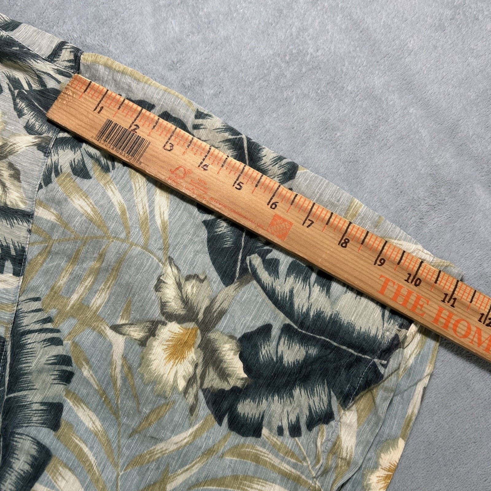 Tommy Bahama Tommy Bahama 70s Hawaiian Loop Collar Silk Linen Shirt XL Size US XL / EU 56 / 4 - 12 Thumbnail