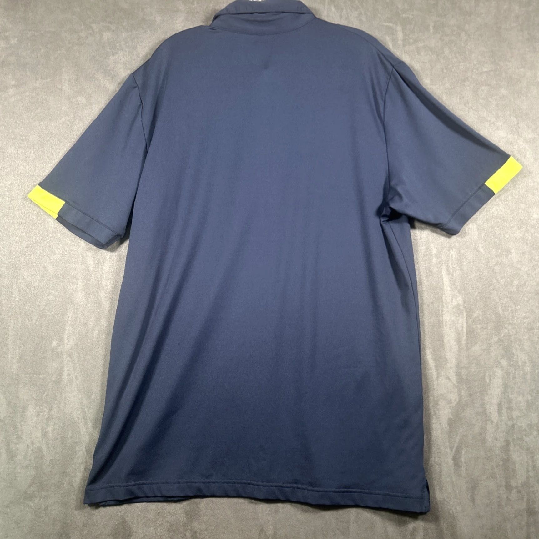 Callaway Callaway Polo Shirt Mens L Blue Short Sleeve Performance Stretch Striped Logo Golf Shirt Size US L / EU 52-54 / 3 - 4 Thumbnail