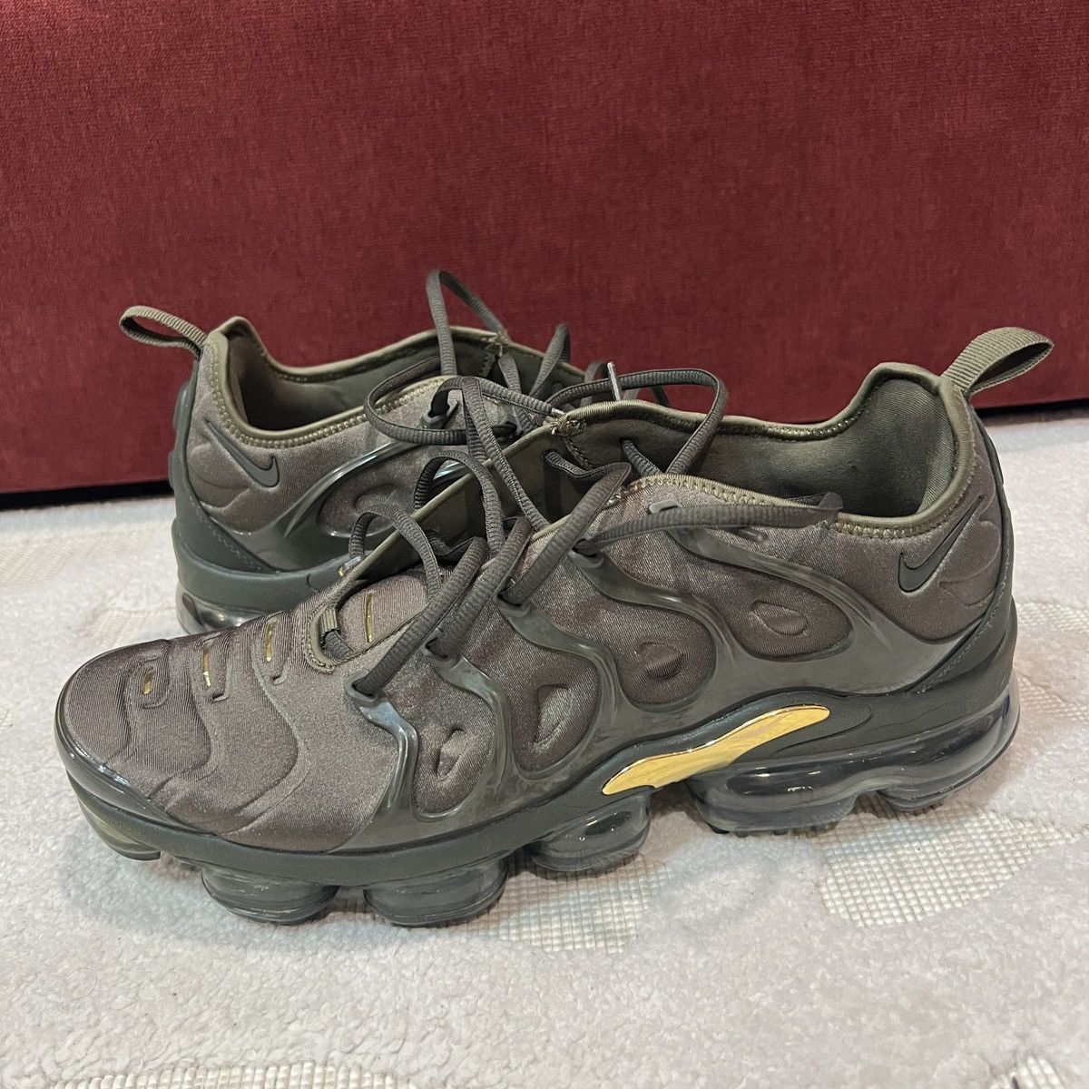 Nike Nike Air VaporMax Plus Cargo Khaki 924453-300 Men’s Size 12 Size US 12 / EU 45 - 1 Thumbnail