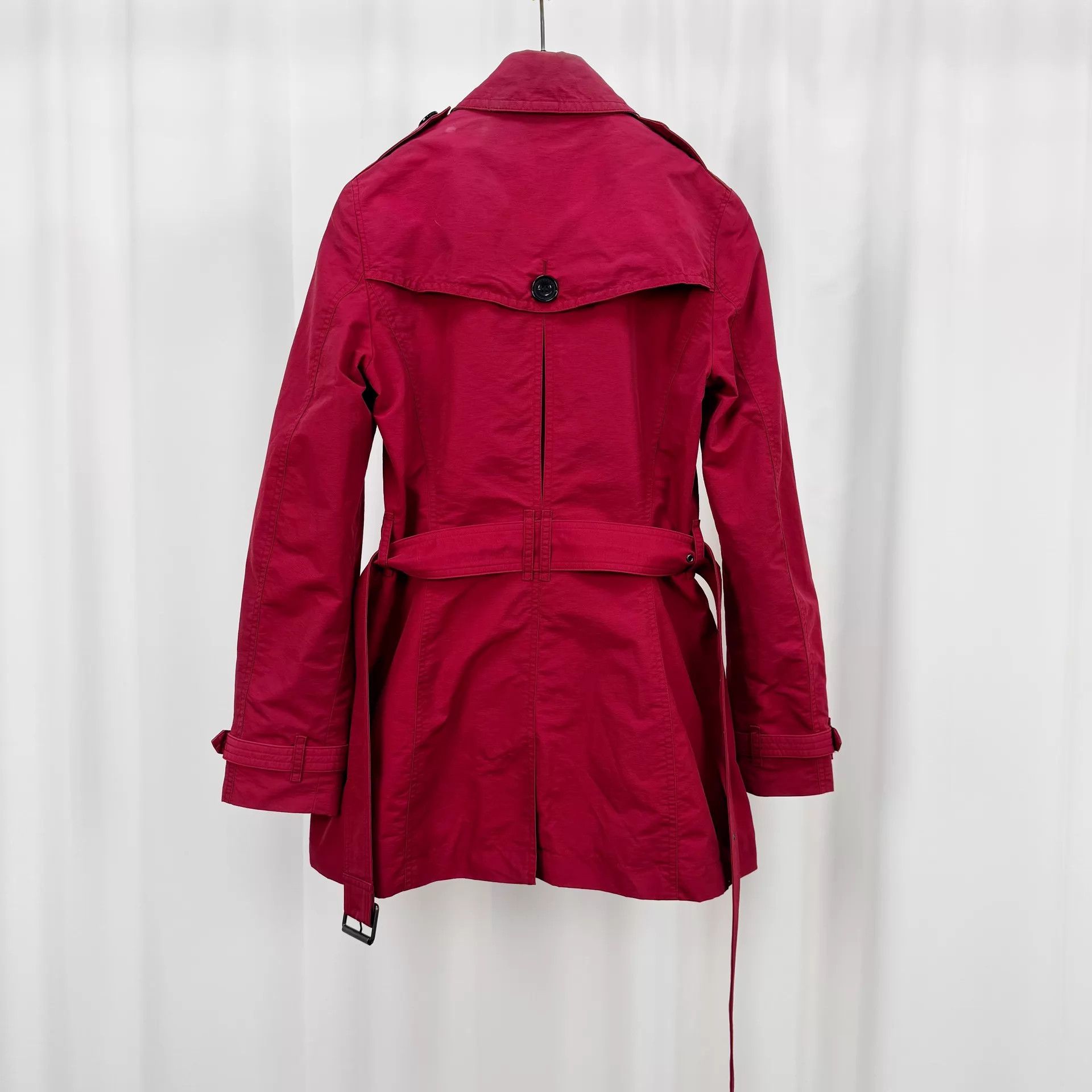 Burberry Burberry Double-Breasted Check Lining Trench UK6 9/10 Size XS / US 0-2 / IT 36-38 - 2 Thumbnail