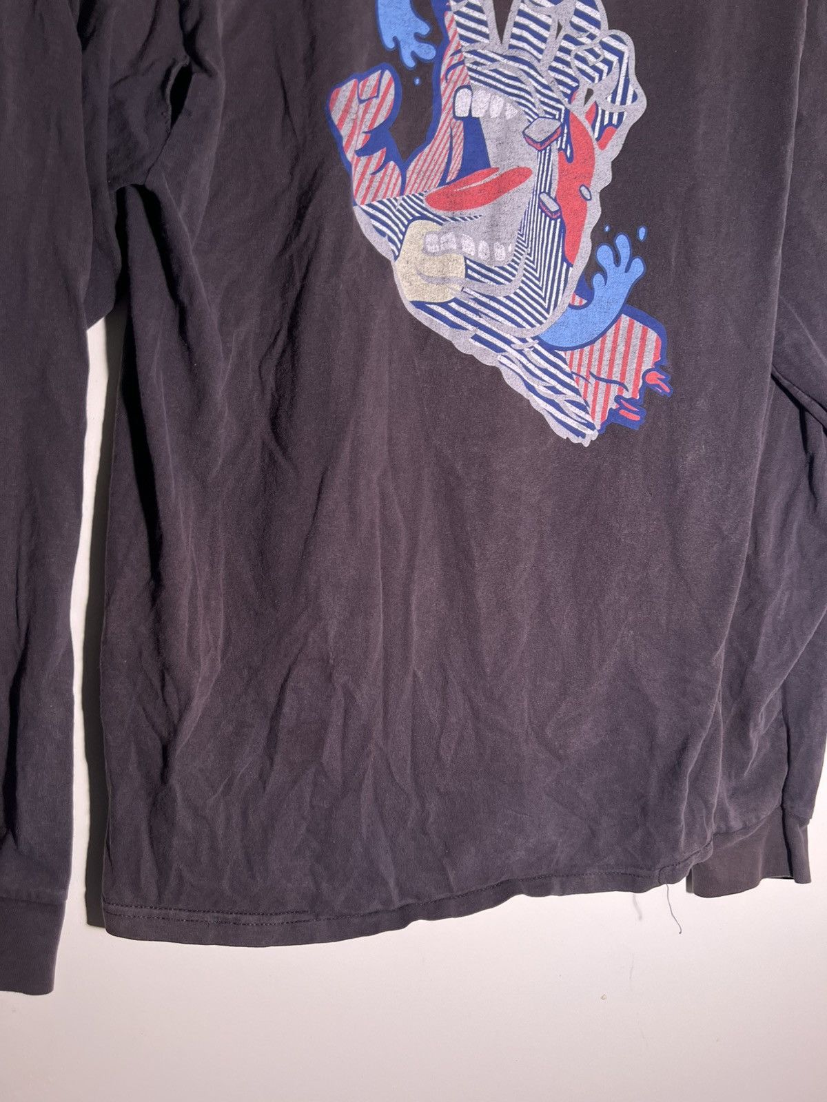 Vintage Y2K 2000’s VTG Vintage Santa Cruz Monster Hand Retro T Shirt Size US M / EU 48-50 / 2 - 4 Thumbnail