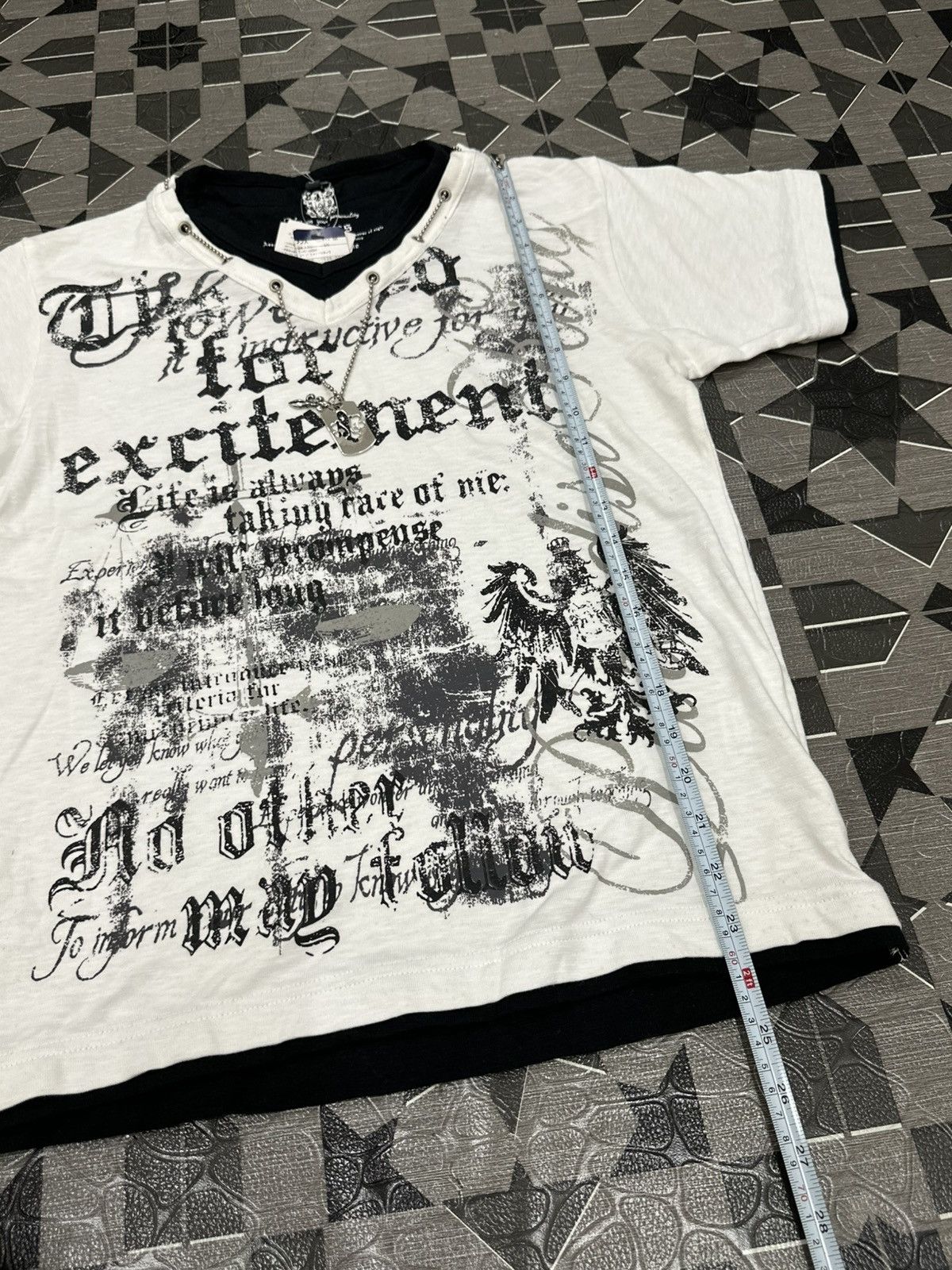 If Six Was Nine Vkei Fashion “Collins” i6w9 Style Necklace Chrome Style Size US M / EU 48-50 / 2 - 15 Thumbnail