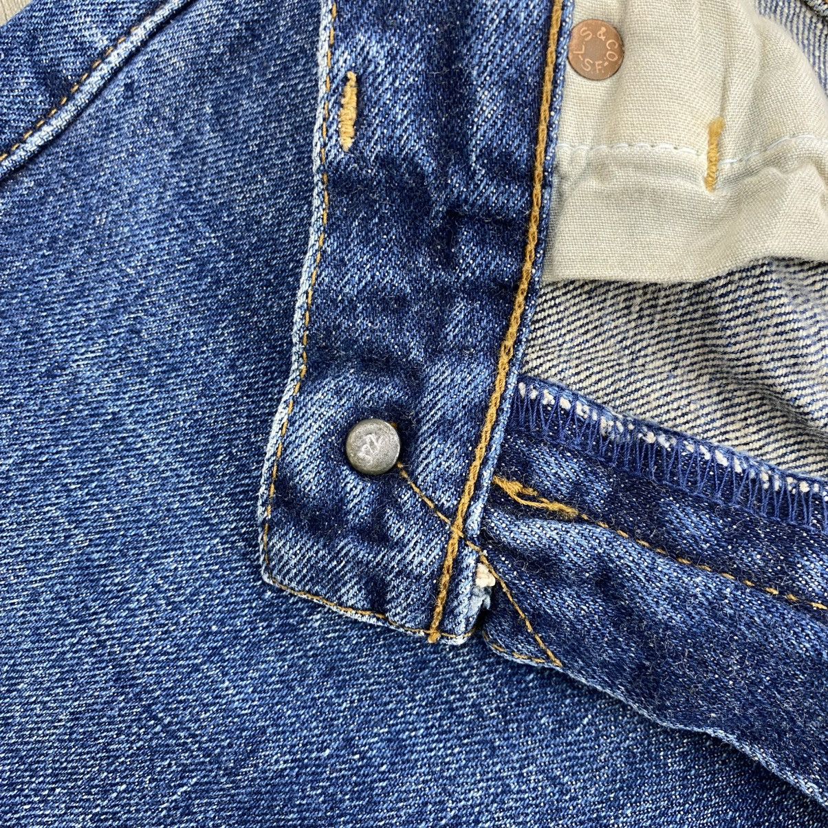 Levi's Vintage Clothing 1990s Vintage Levis 502XX LVC Big E Japan Selvedge Jeans Size US 30 / EU 46 - 7 Thumbnail