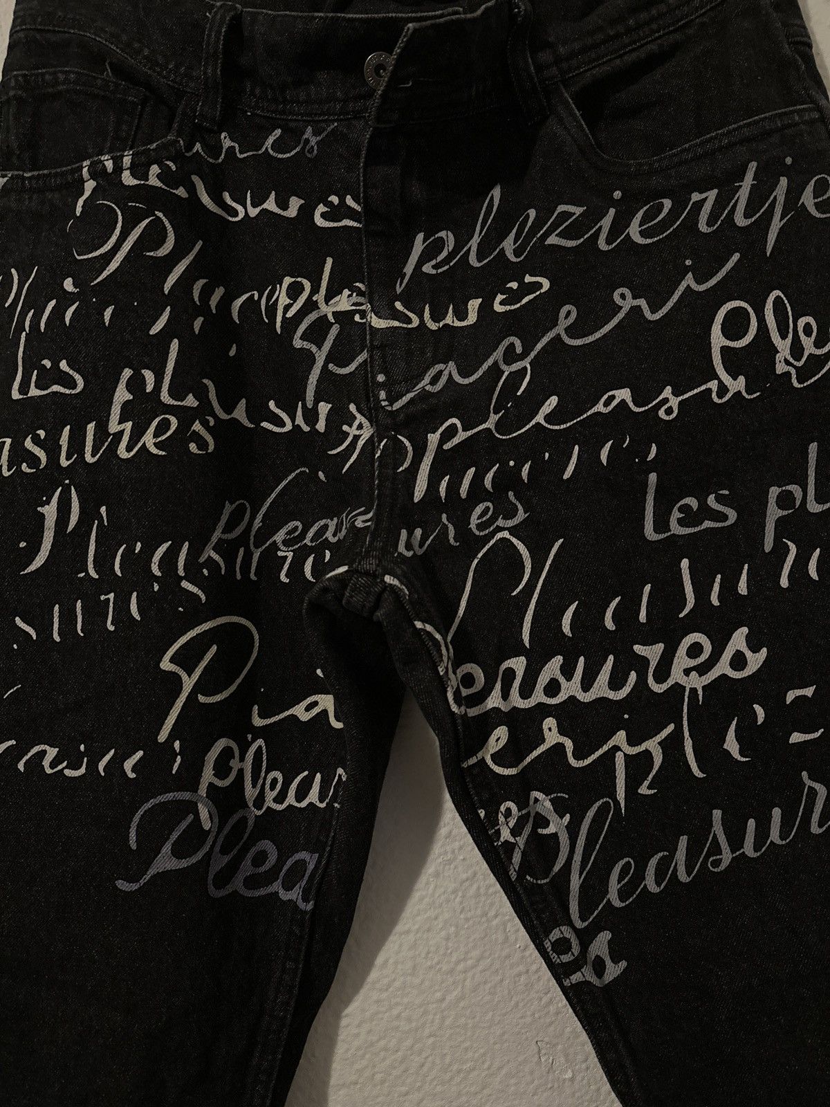 Pleasures Pleasures Script Jeans Size US 32 / EU 48 - 2 Thumbnail