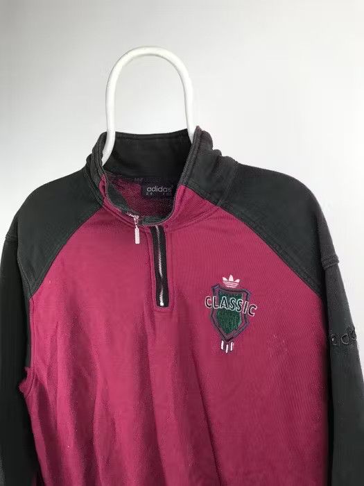 Adidas Adidas half zip vintage classic sport size Small Size US S / EU 44-46 / 1 - 3 Thumbnail