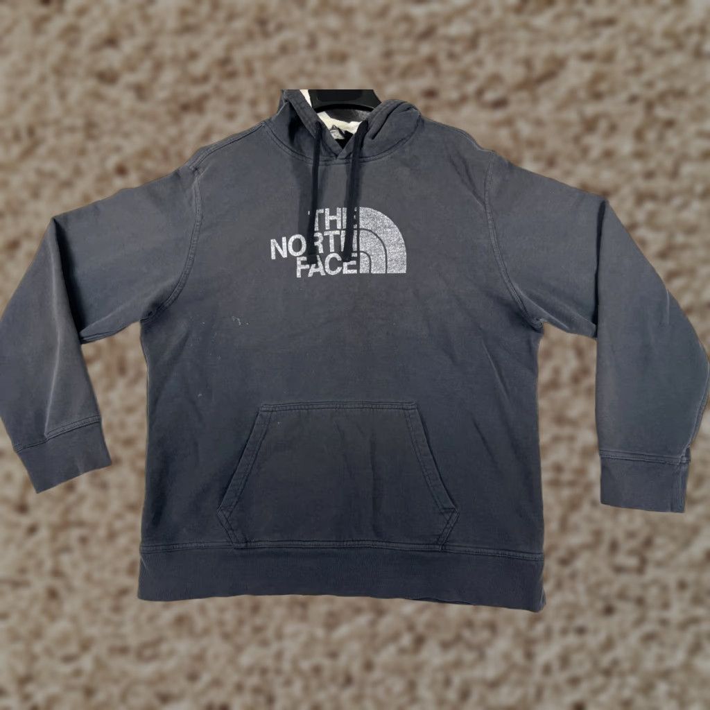 The North Face The North Face Sweat er Men XL Black Polyester Jersey Pullover Hoodie Crew Neck Regular Fit Hooded Pockets Logo Embroidered Men’s Sweater, Read Size US XL / EU 56 / 4 - 1 Thumbnail