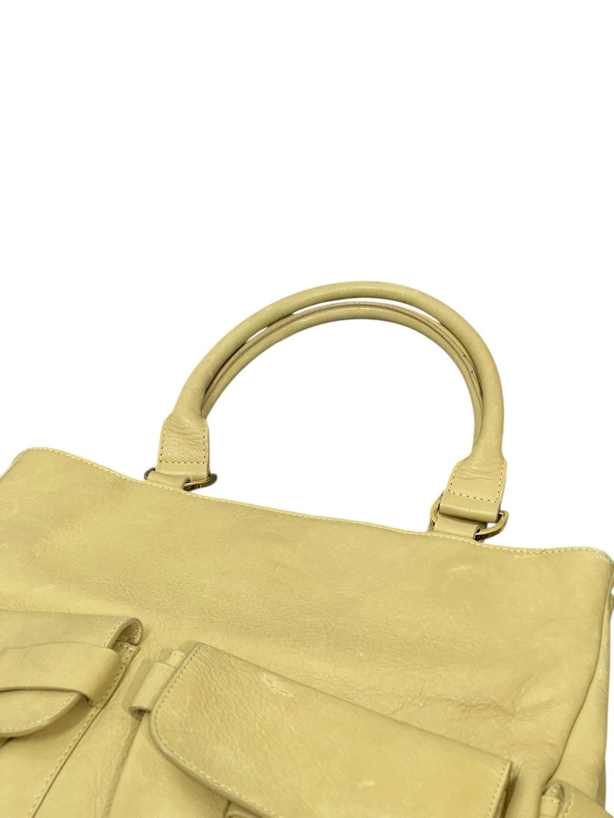 Bruno Magli Full Leather Bruno Magli Italy Tote Bag 1🟩0 Size ONE SIZE - 10 Thumbnail