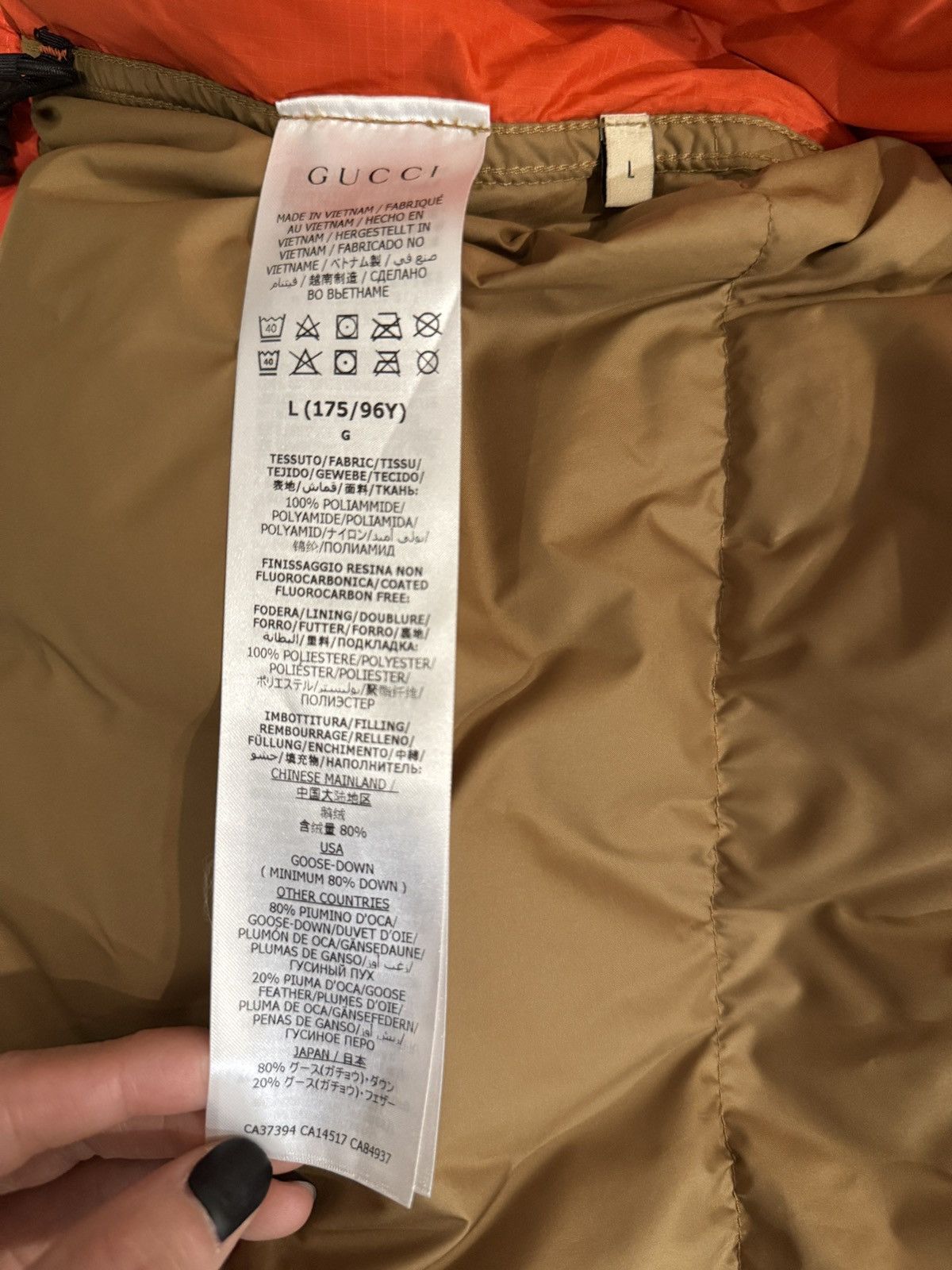 Gucci × The North Face ARCHIVAL! 2021 Gucci x The North Face Puffer Jacket in Large Size US L / EU 52-54 / 3 - 16 Thumbnail