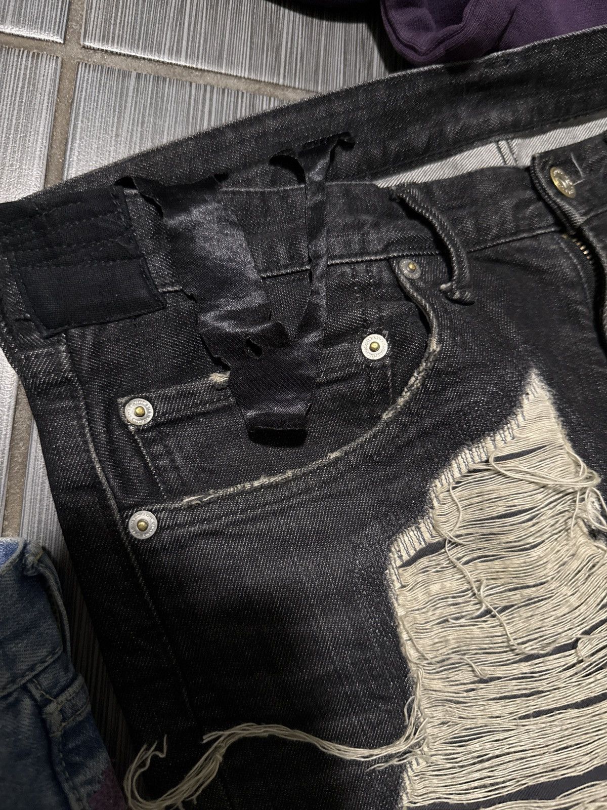 Vlone vlone black palm denim Size US 32 / EU 48 - 5 Thumbnail
