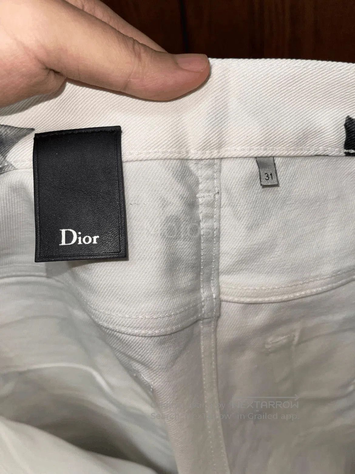 Dior Dior Rose Pattern Denim. Size US 31 - 6 Thumbnail