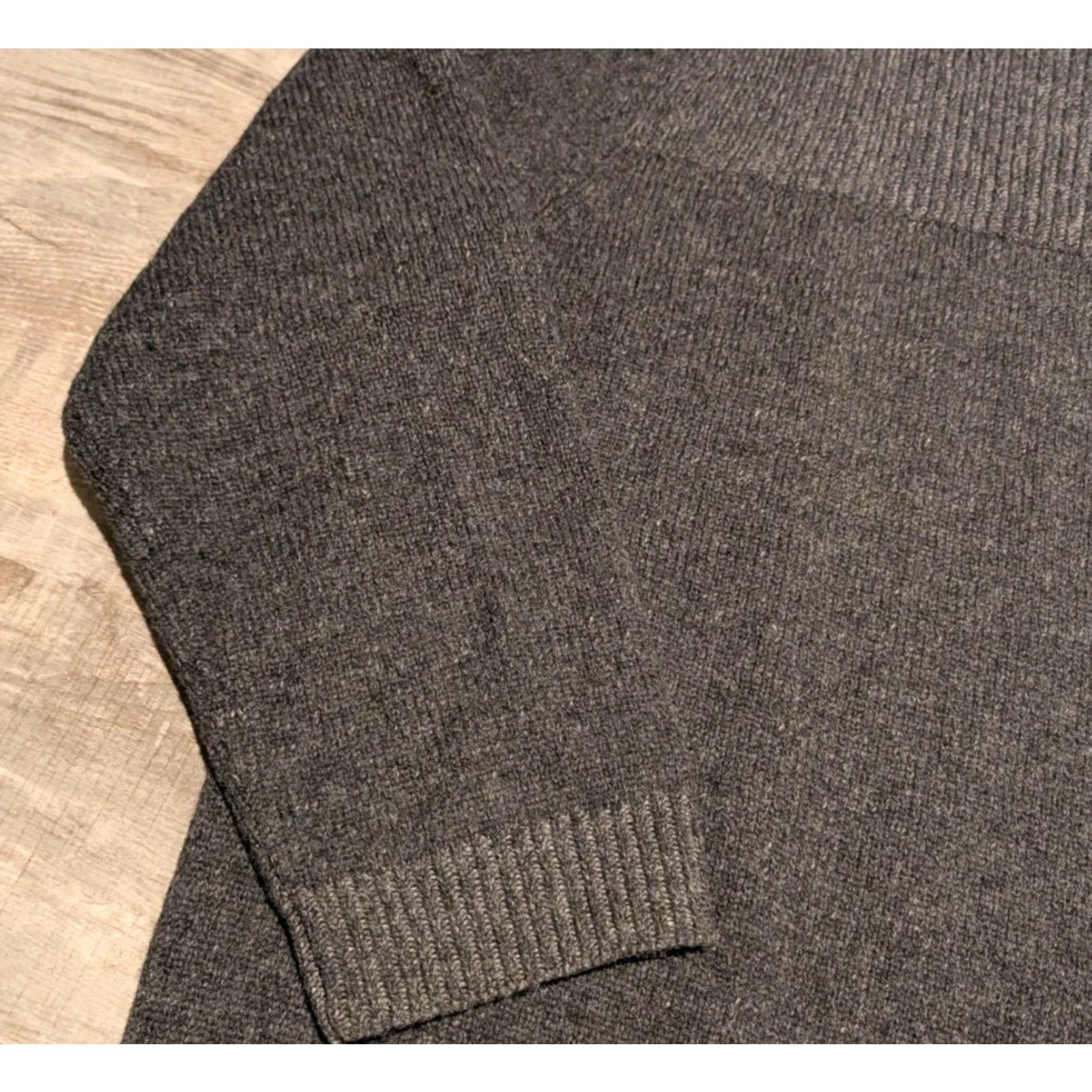 Vintage VINTAGE Woolrich Wool Blend 1/4 Zip Sweater 2XL Charcoal Gray Men's Heavyweight Pullover Outdoor Classic Size US XXL / EU 58 / 5 - 3 Thumbnail