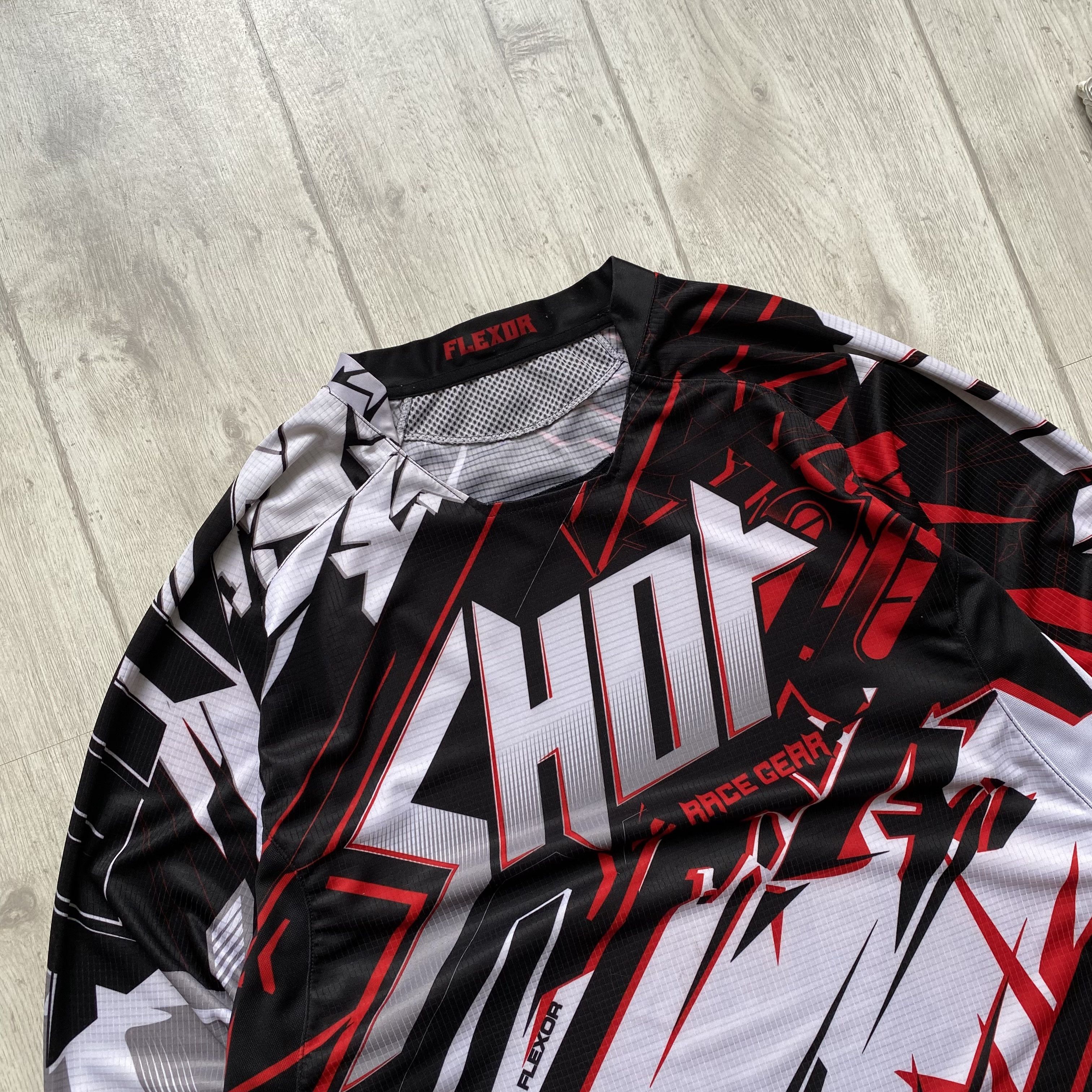 Fox Racing 🏍️Fox racing Style Racing Moto jersey Race Gear Scot Size US XL / EU 56 / 4 - 3 Thumbnail