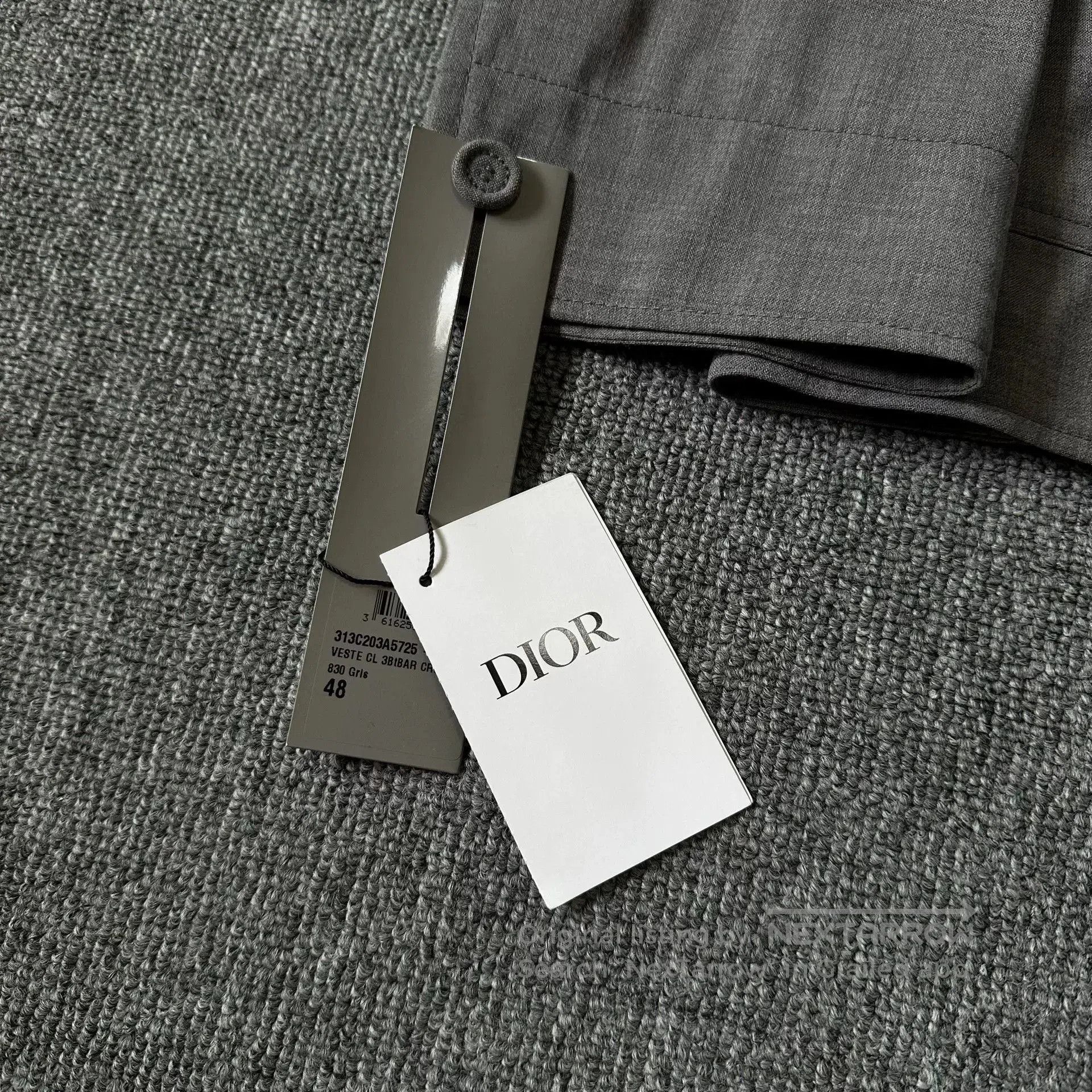 Dior Dior CD Logo Wool Suit Jacket. Size US M / EU 48-50 / 2 - 2 Thumbnail