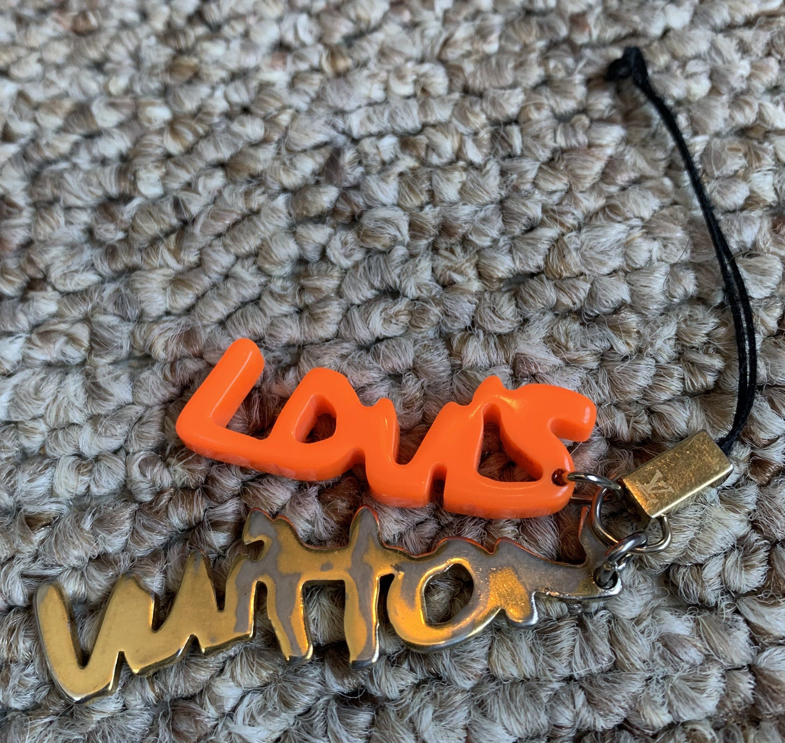Louis Vuitton × Stephen Sprouse S/S 2008 Louis Vuitton x Sprouse Graffiti Phone Charm Size ONE SIZE - 3 Thumbnail