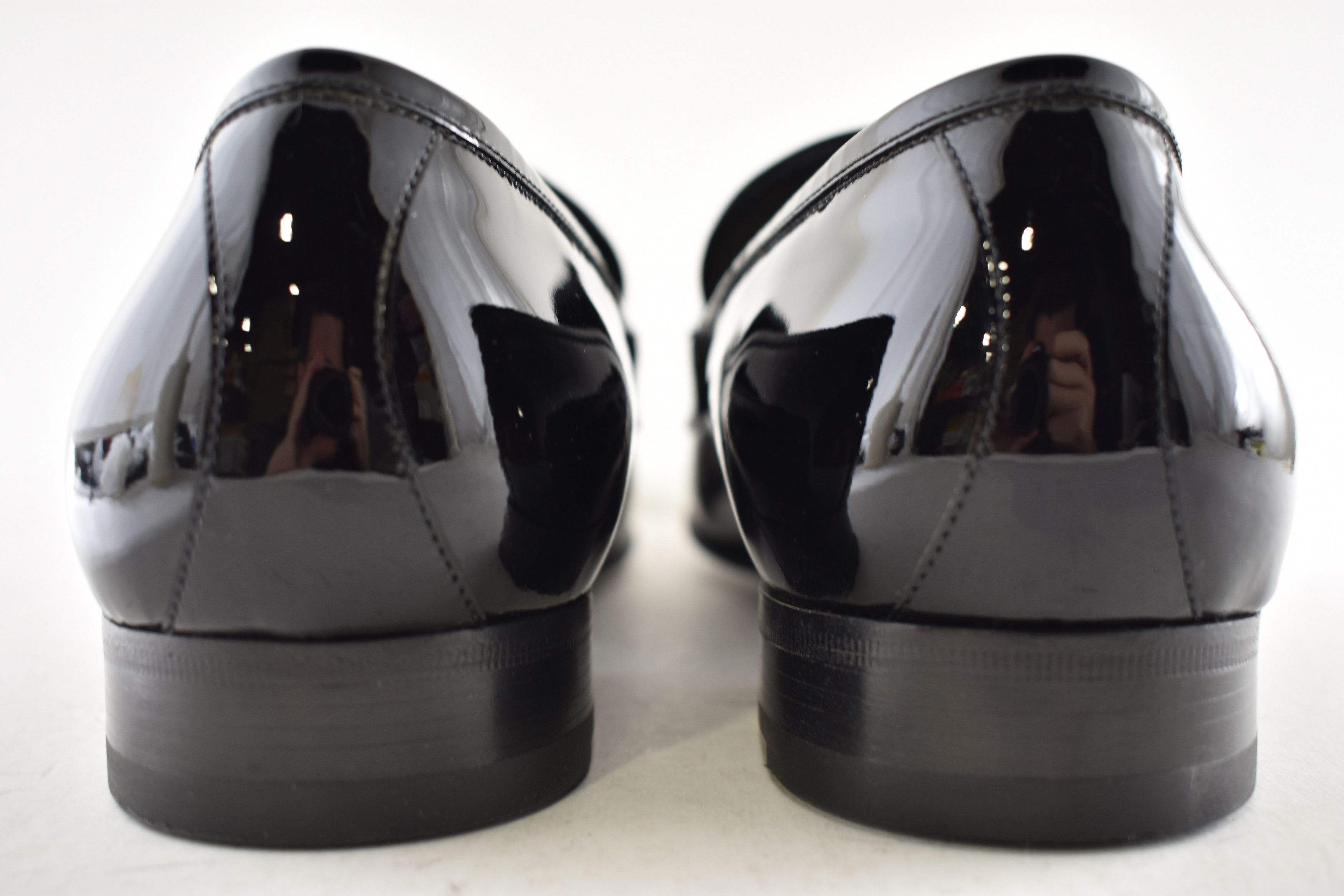 Gucci Gucci Ed Black Patent Leather Horsebit Loafer G 13 US 14 Size US 14 / EU 47 - 15 Thumbnail