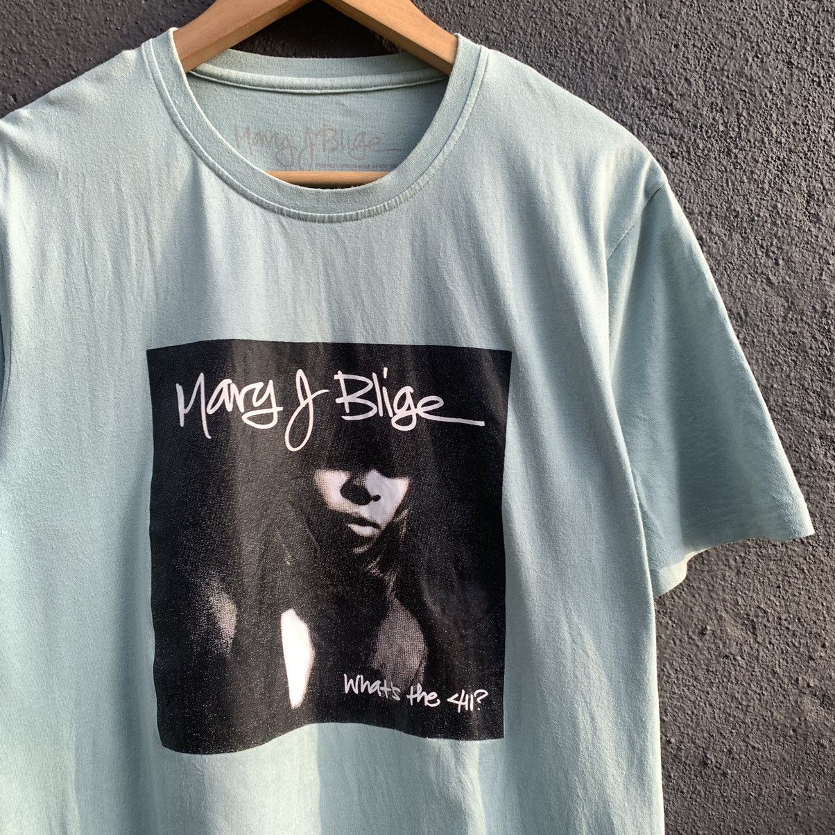 Band Tees 🔥Thrash🔥 Mary J Blige American Singer Tee Size US L / EU 52-54 / 3 - 2 Thumbnail