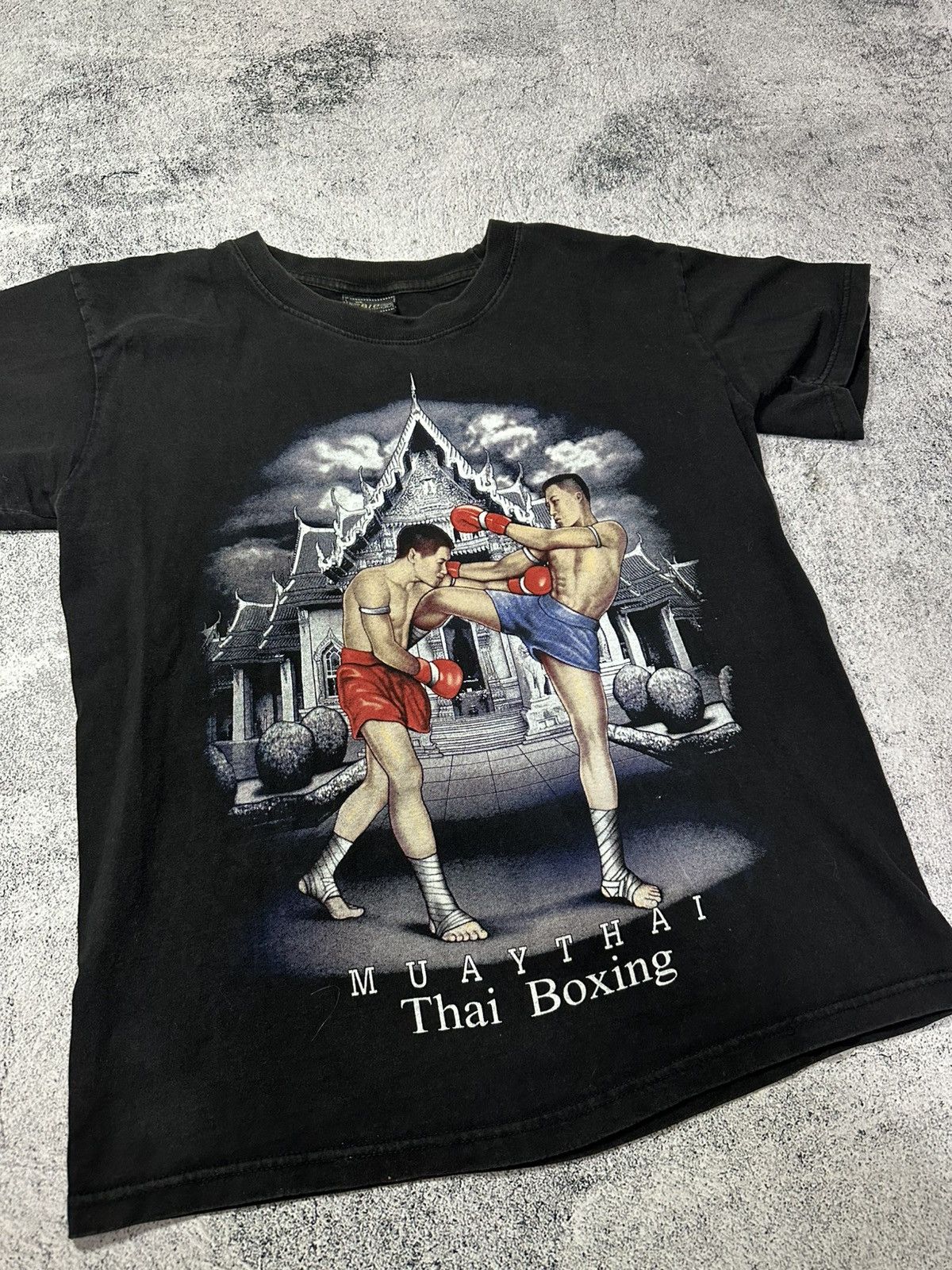 Japanese Brand Vintage Muay Thai Boxing T-shirt Fight Fit Size US M / EU 48-50 / 2 - 5 Thumbnail