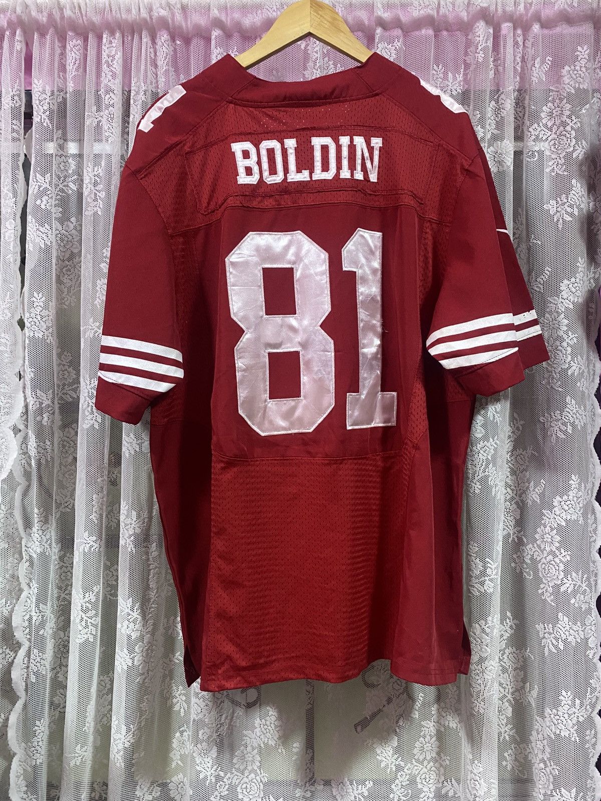 NFL Vintage Nike X 49ers Boldin Player Issue Jersey NFL Size US L / EU 52-54 / 3 - 2 Thumbnail