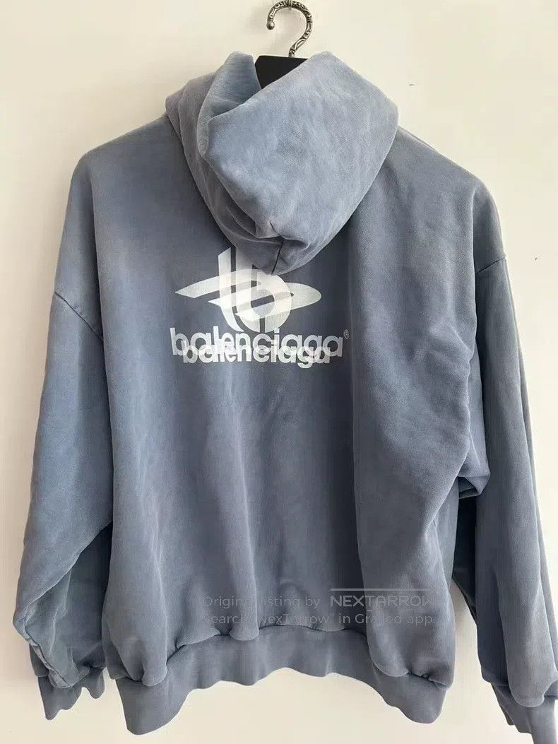 Balenciaga Balenciaga 3B Phantom Hoodie Size US L / EU 52-54 / 3 - 2 Thumbnail