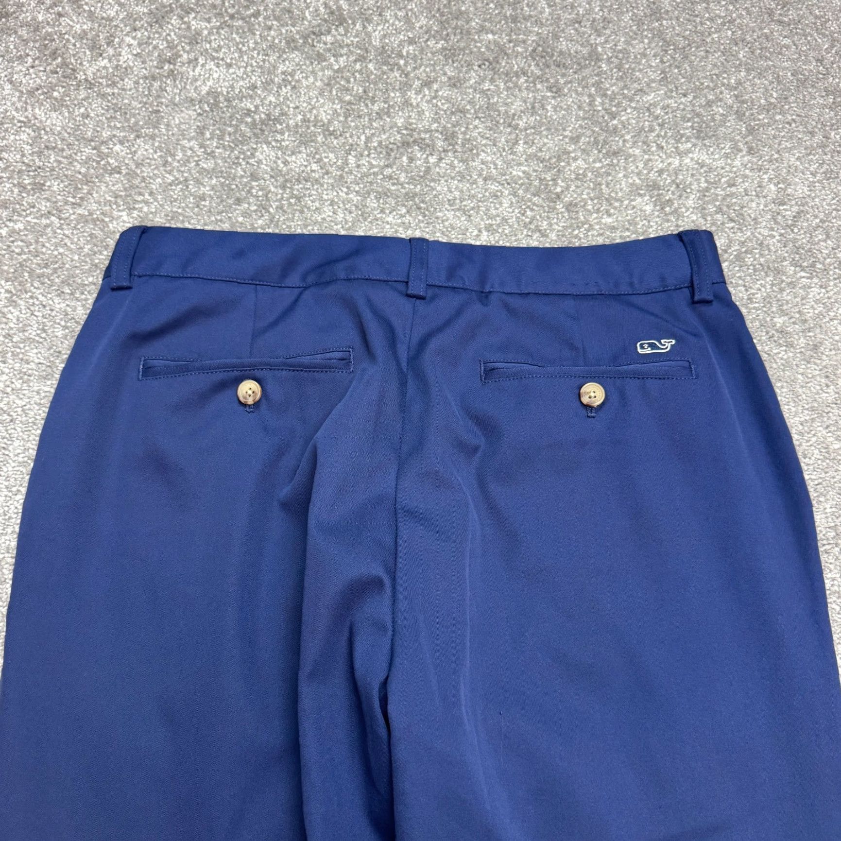 Vineyard Vines Vineyard Vines Chino Pants Mens 32x32 Navy Blue Regular Straight City Preppy Classic Size US 32 / EU 48 - 5 Thumbnail