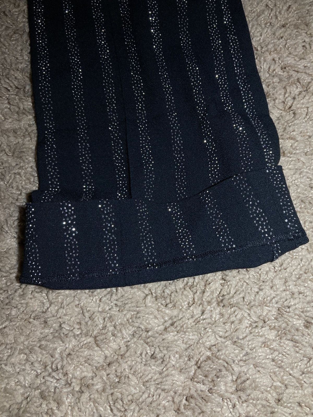 Celine AW22 Celine Crystal Striped Pants 44 2022 Boy Doll Hedi Size US 28 / EU 44 - 12 Thumbnail
