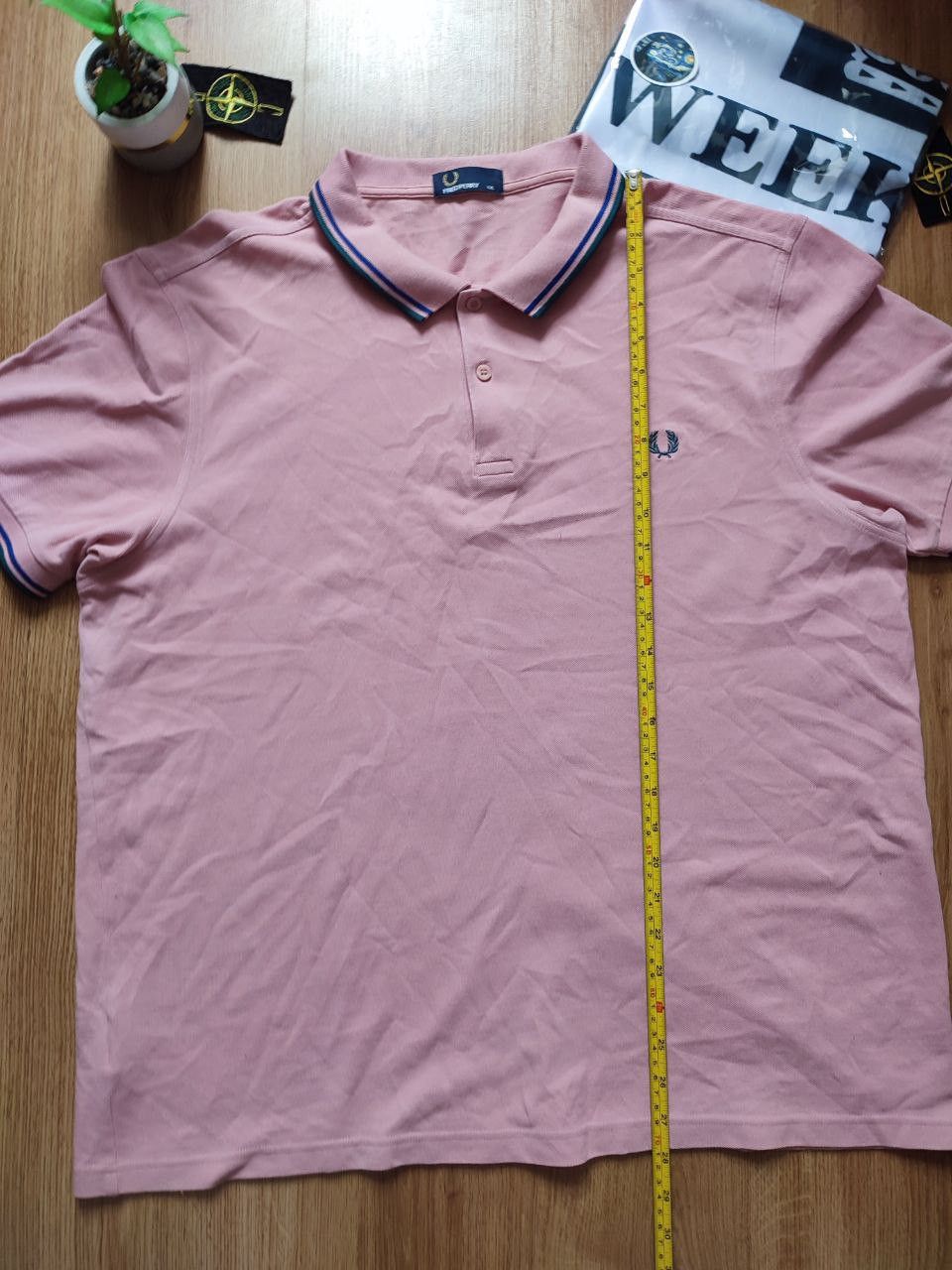 Fred Perry Fred Perry Pink Short Sleeve Polo Shirt Size US XXL / EU 58 / 5 - 8 Thumbnail