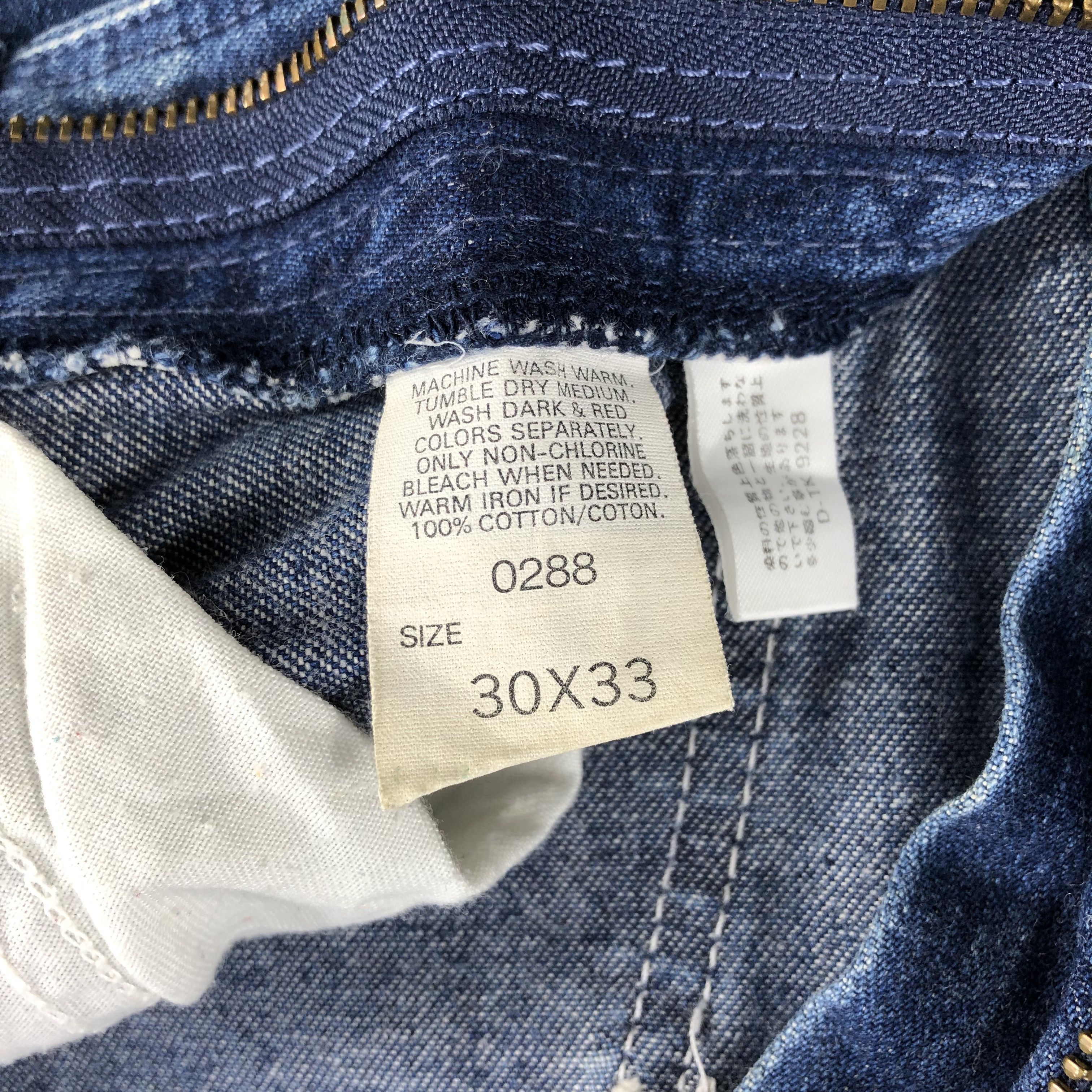 Lee Vintage Blue Wash Lee Jeans-J1868 Size US 28 / EU 44 - 9 Thumbnail