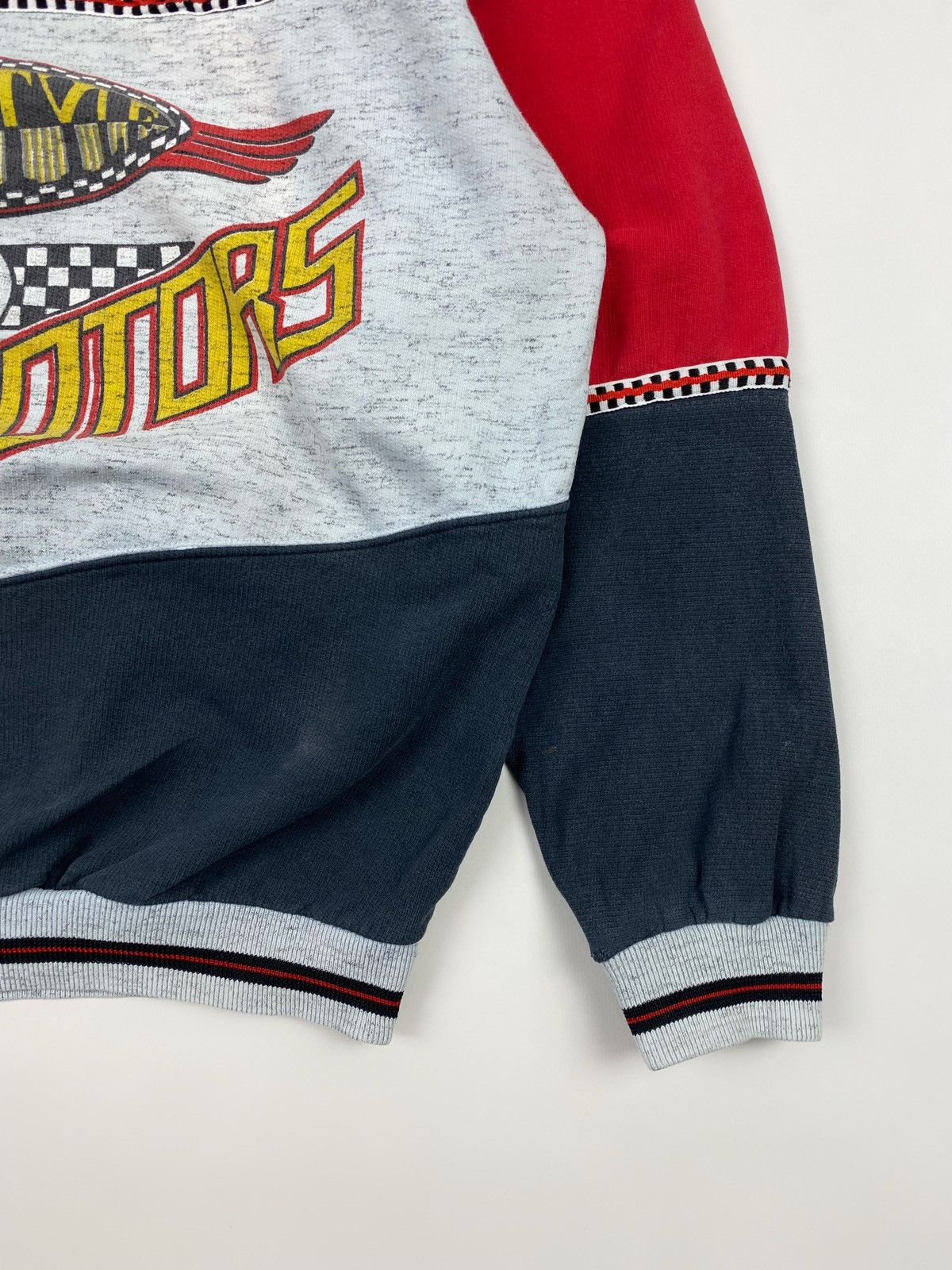 Vintage 1990’s Vintage Racing United Motors Boxy Sweatshirt Size US XL / EU 56 / 4 - 2 Thumbnail