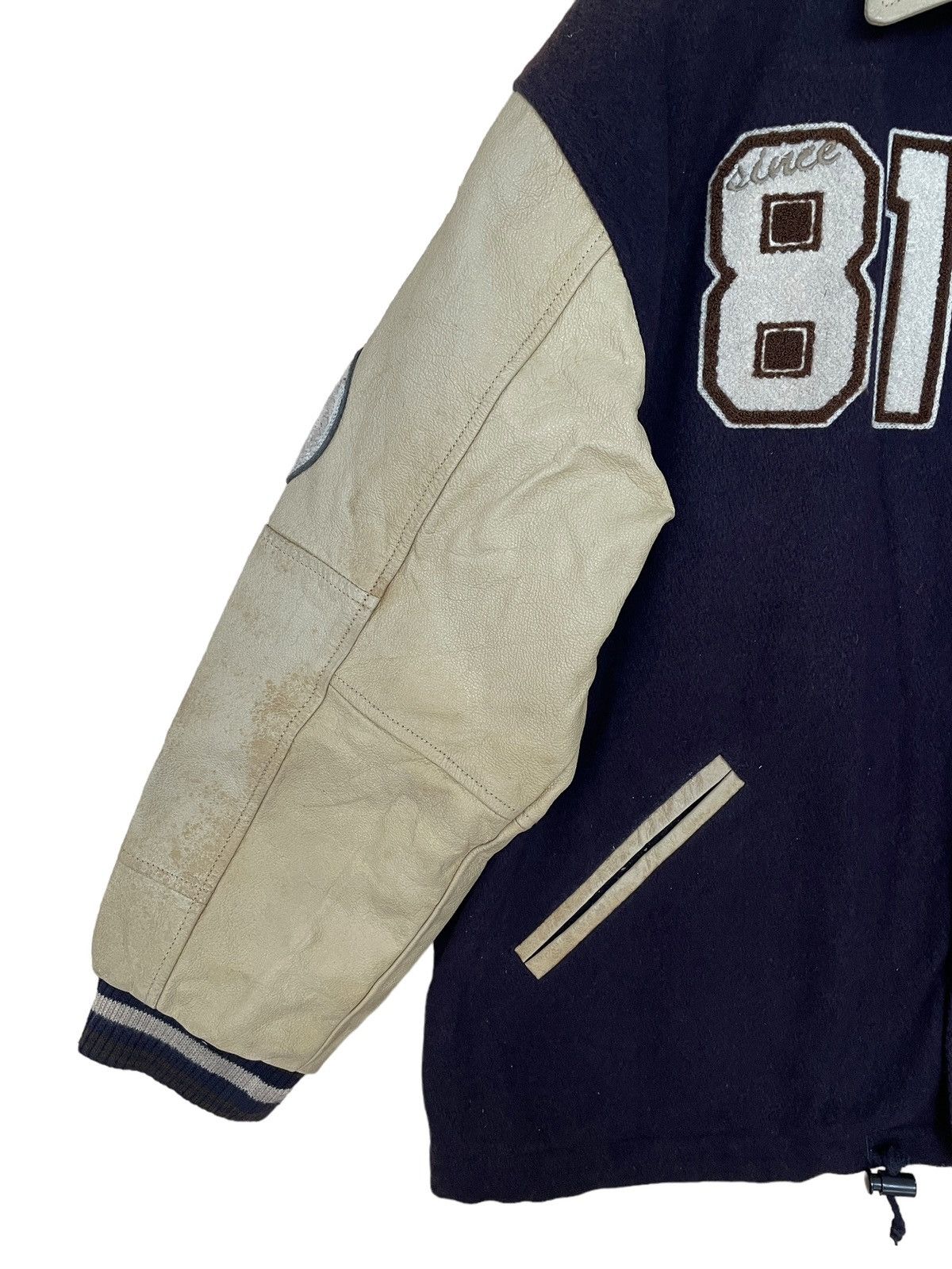 Guess Vintage Brand Guess Leather Varsity Jacket Made in Usa 1990s Size US XL / EU 56 / 4 - 3 Thumbnail