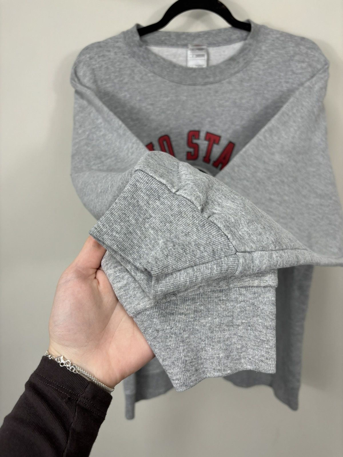 Vintage Vintage Ohio State Buckeye Football Print Graphic Sweatshirt Size US L / EU 52-54 / 3 - 4 Thumbnail