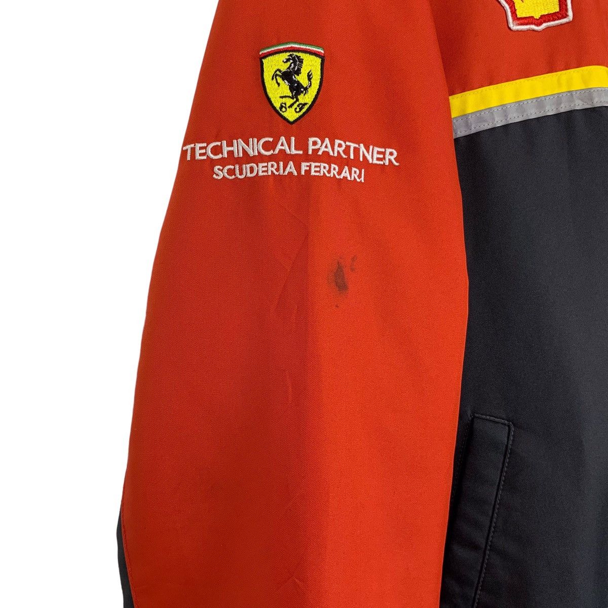 Ferrari × Vintage Vintage Ferrari Shell Racing Team Jacket Size US M / EU 48-50 / 2 - 5 Thumbnail