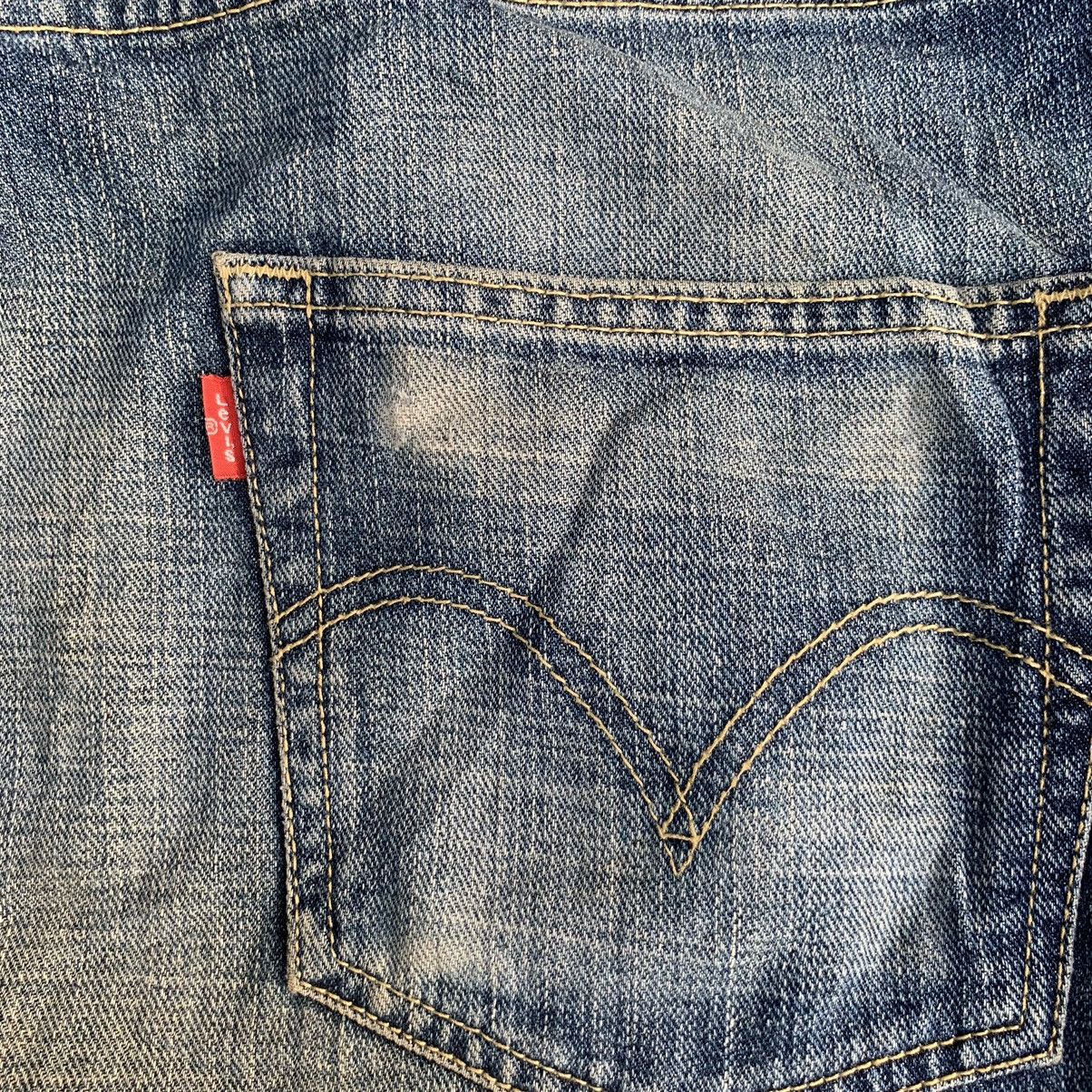 Levi's Vintage Clothing Vintage Levis Grunge Rusty Faded Distressed Denim W35 Size US 35 - 10 Thumbnail