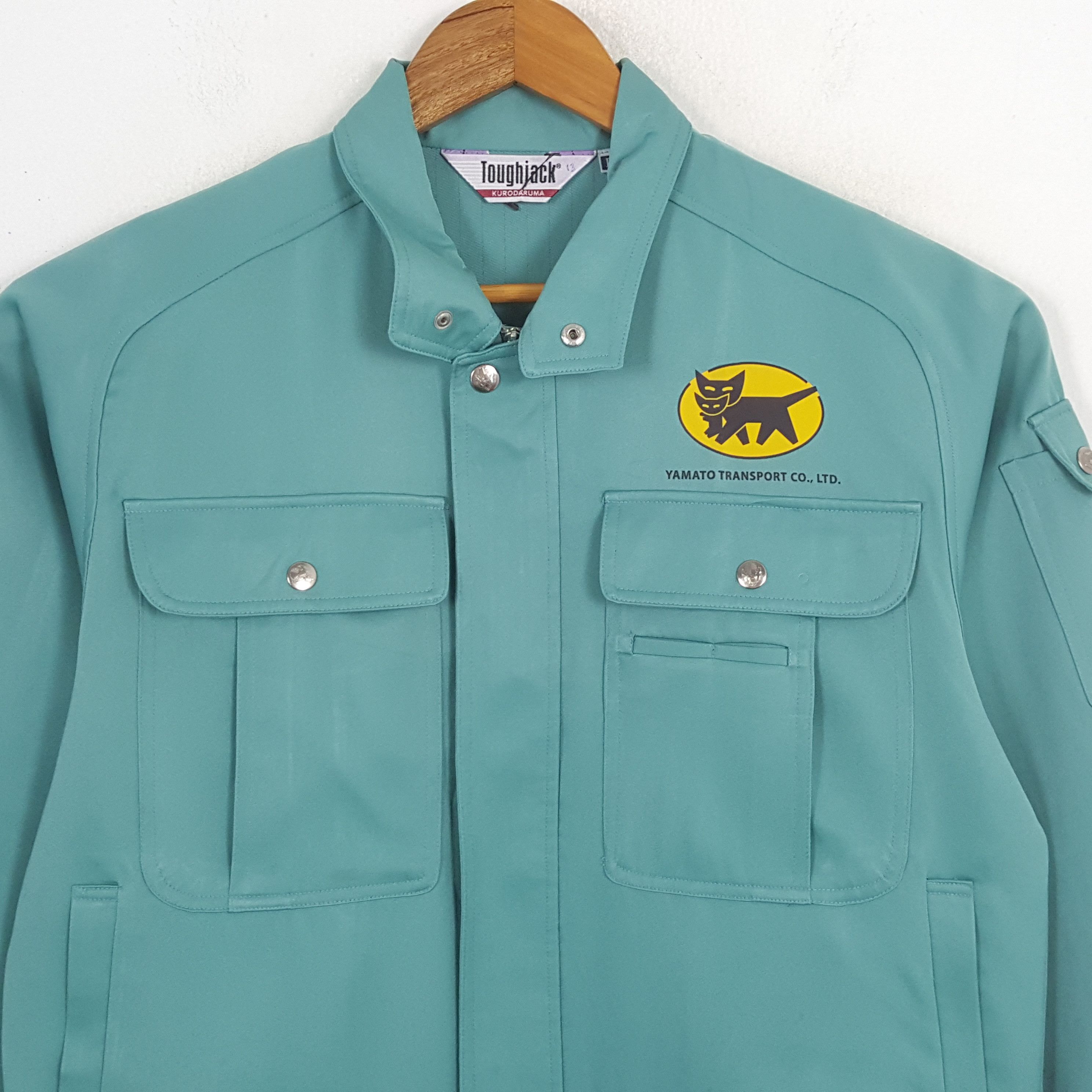 Japanese Brand × Vintage Vintage YAMATO TRANSPORT Japanese Racing Custom Jacket Size US M / EU 48-50 / 2 - 4 Thumbnail