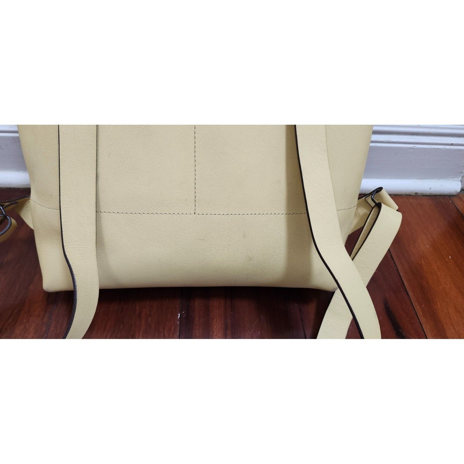 Other GAG BACKPACK PERA Leather Creamy lemon hue Size ONE SIZE - 6 Thumbnail