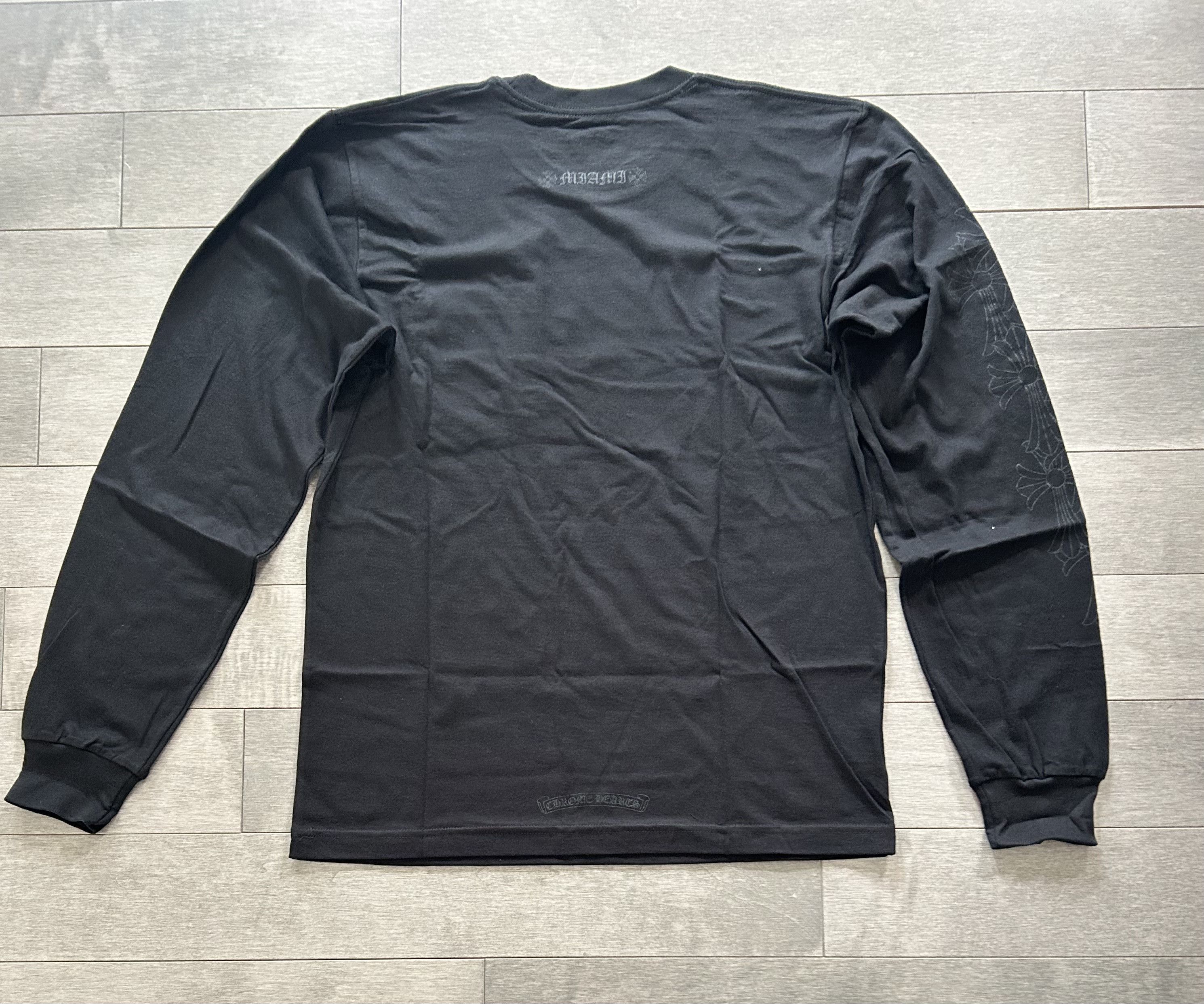 Chrome Hearts Chrome Hearts Miami Exclusive LS Tee Size US M / EU 48-50 / 2 - 2 Thumbnail