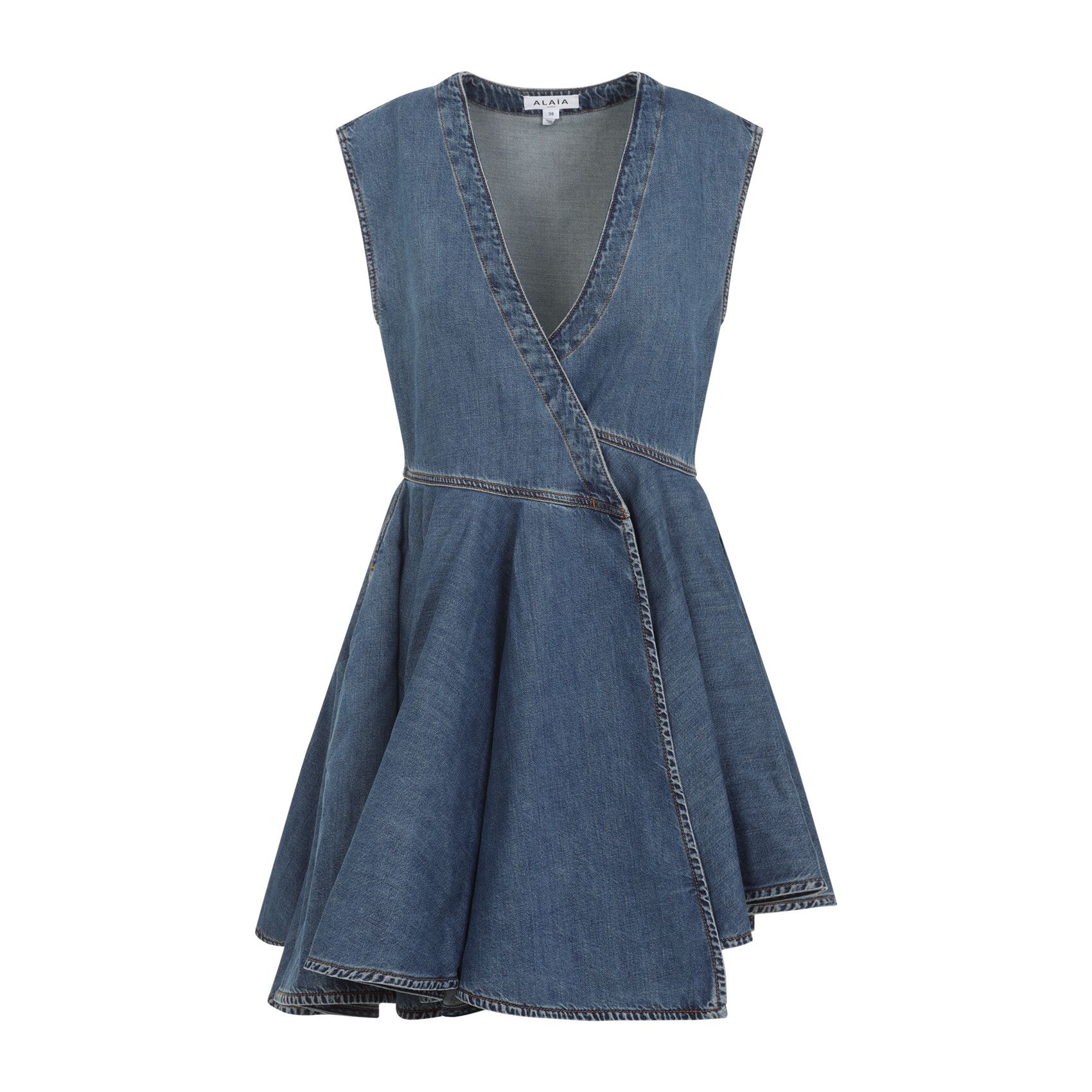 Alaia Alaïa Wrap Mini Dress Size S / US 4 / IT 40 - 1 Thumbnail