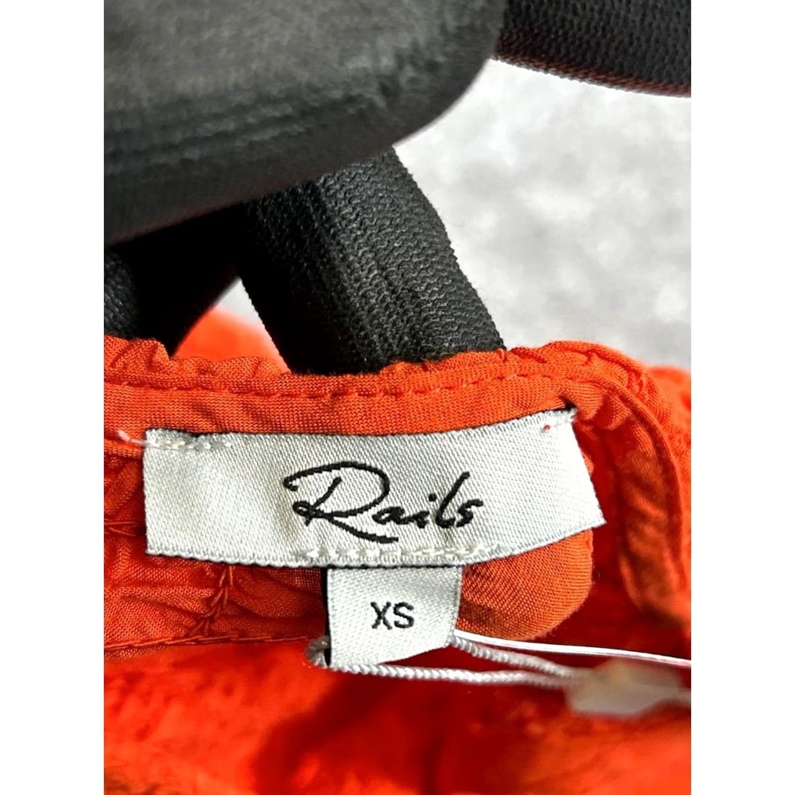 Rails Rails Dress XS Orange Knit Bodycon New Womens Size XS / US 0-2 / IT 36-38 - 3 Thumbnail