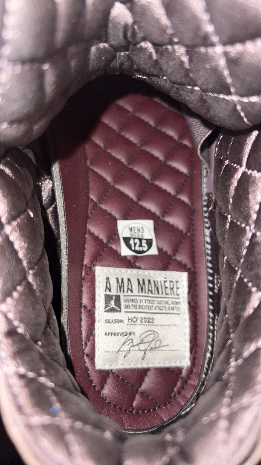 Jordan Brand Jordan 4 a ma violet ore Size US 12.5 / EU 45-46 - 10 Thumbnail