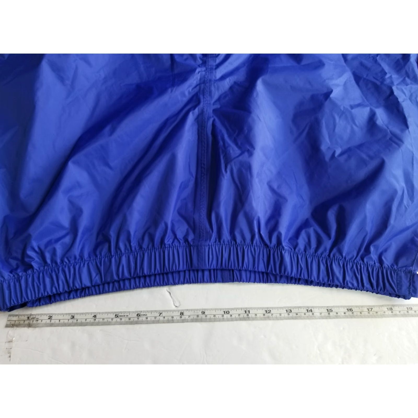 Vintage WEARTEX Rain Pants Navy Blue Waterproof 2XL NWT Nylon Windproof Adjustable Waist Pockets Workwear Outdoor Mens Pants Size US 39 - 3 Thumbnail