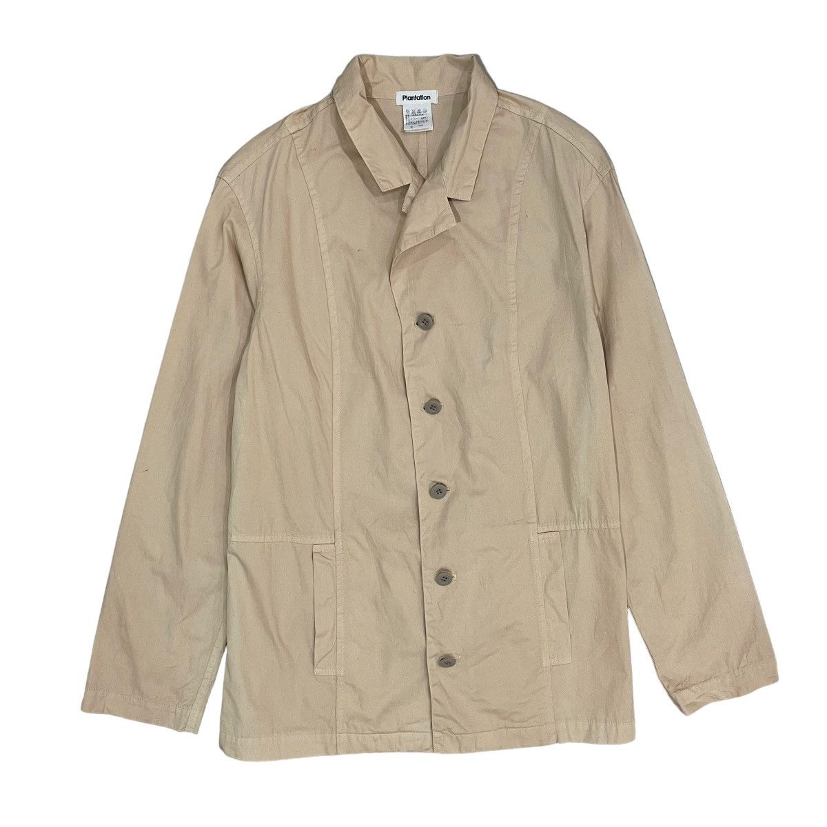 Issey Miyake Vintage Plantation Issey Miyake Linen Button Jacket Size M / US 6-8 / IT 42-44 - 1 Thumbnail