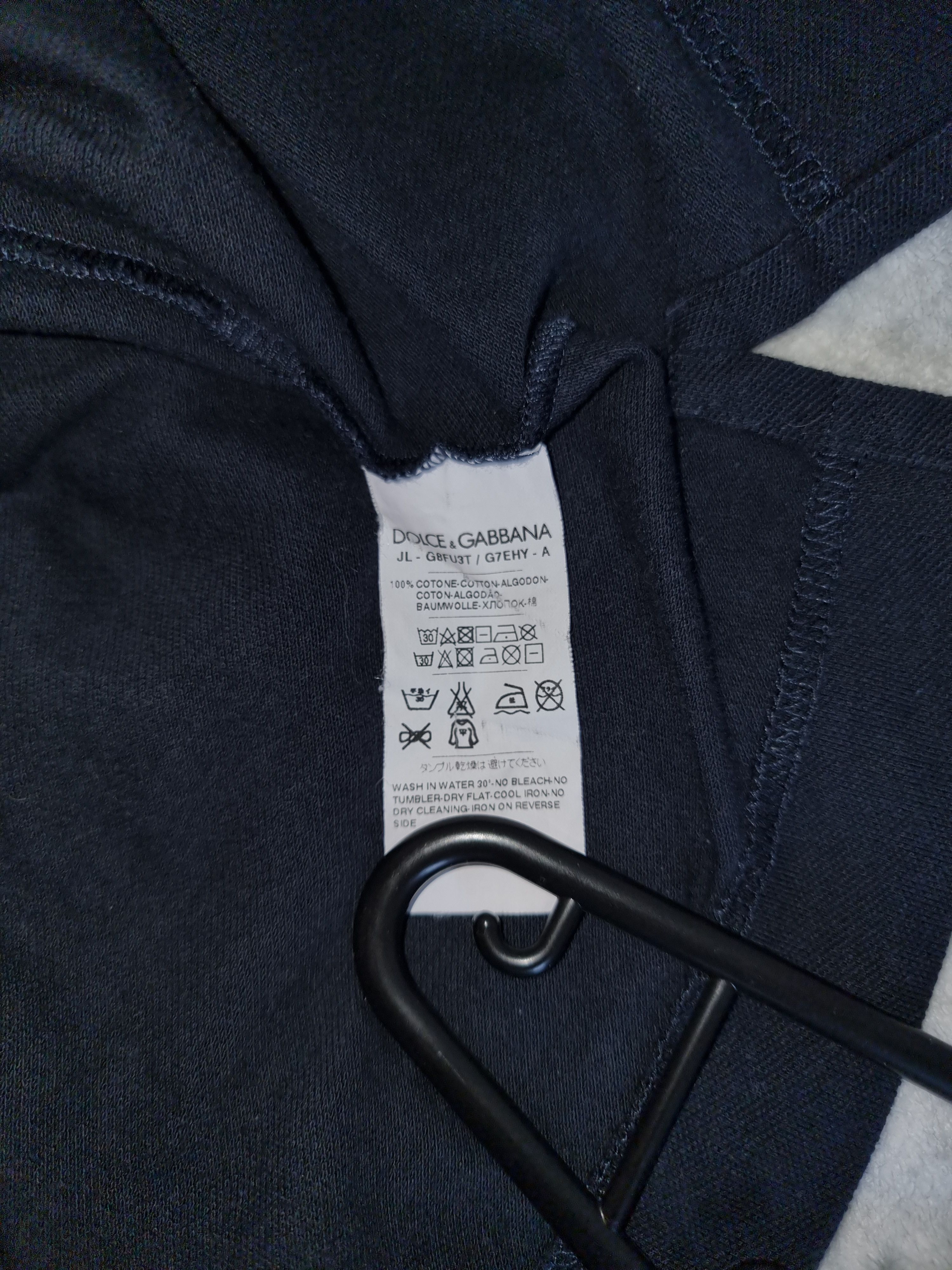 Dolce & Gabbana Dolce & Gabbana D&G Luxury Crown Logo Cotton Polo Size US M / EU 48-50 / 2 - 7 Thumbnail