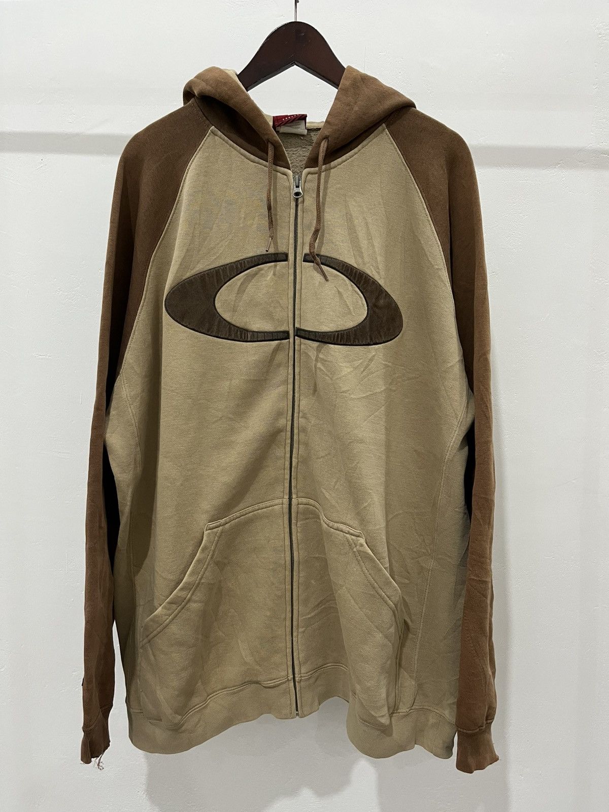 Oakley × Vintage VINTAGE OAKLEY DESTROYED HOODIE Size US L / EU 52-54 / 3 - 2 Thumbnail
