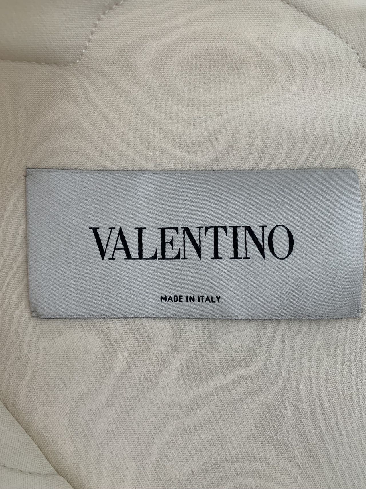Valentino Valentino Wavy V-neck Color Block Dress K26WX Size XS / US 0-2 / IT 36-38 - 6 Thumbnail