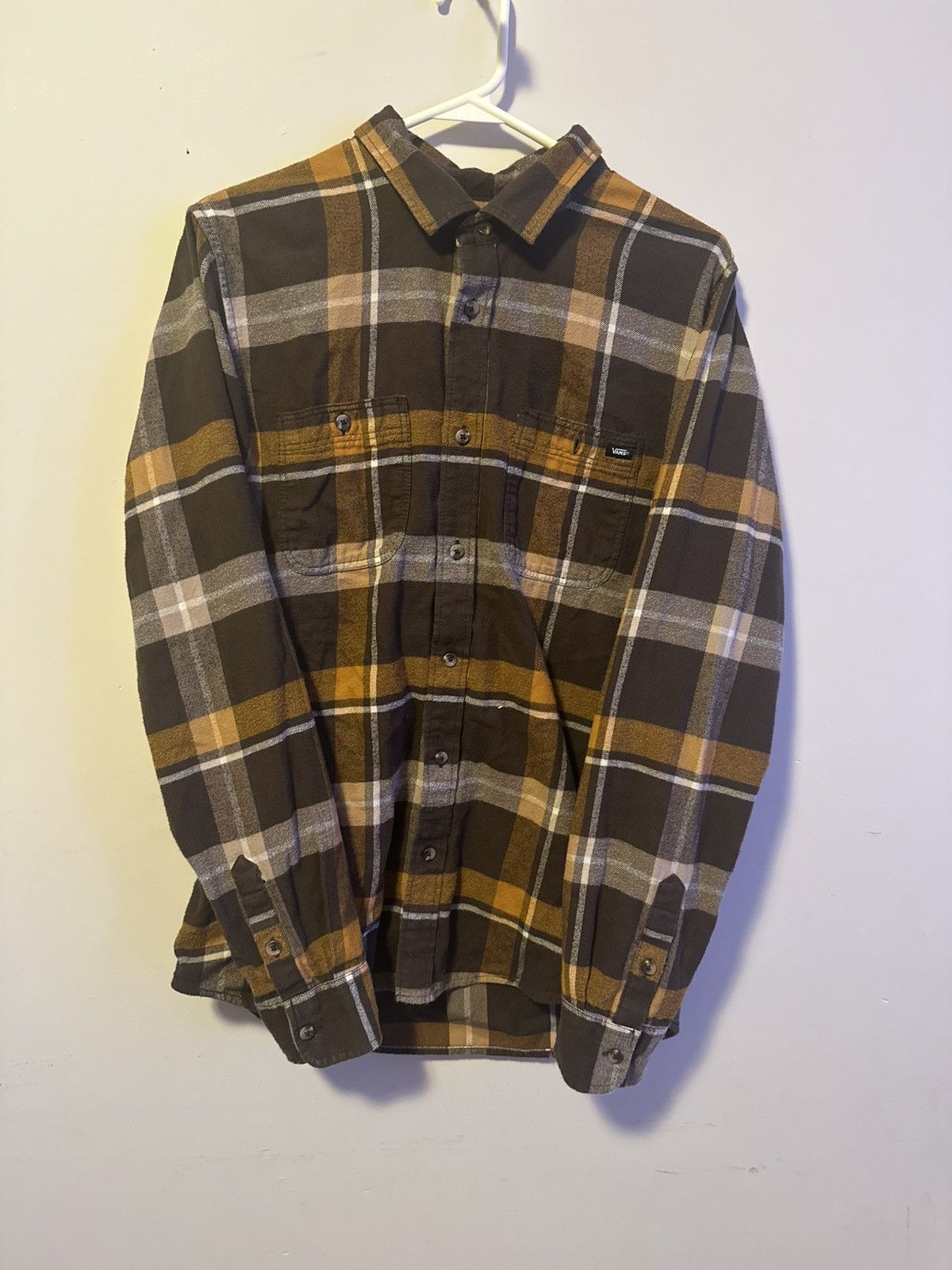 Vans × Vintage Vans Men’s Long Sleeve Button Up Size US M / EU 48-50 / 2 - 1 Thumbnail